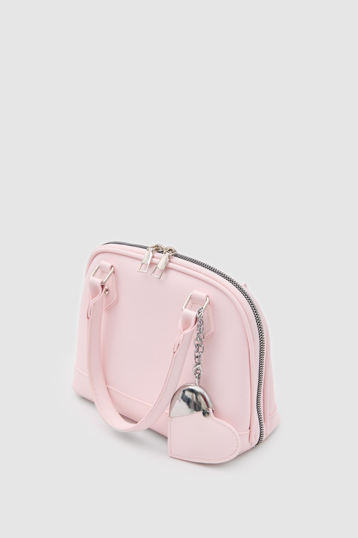 Rio Kalp Charmlı El ve Çapraz Çanta Sakura Pembe