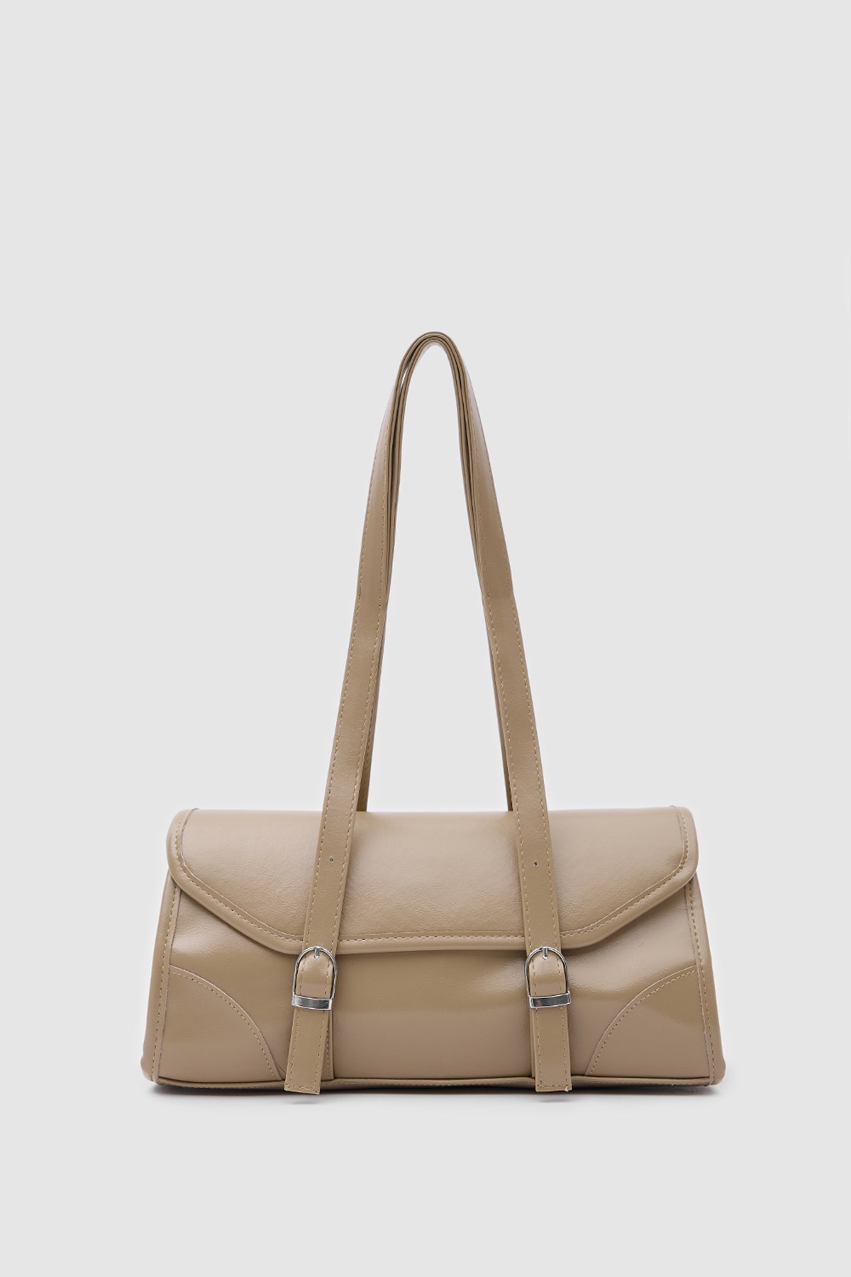Lue Vintage Baget Çanta Bej