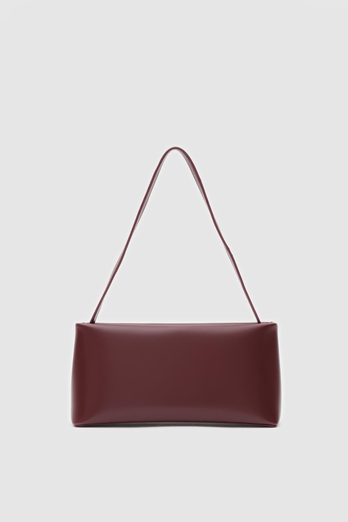 Capella Basic Baget Çanta Bordo