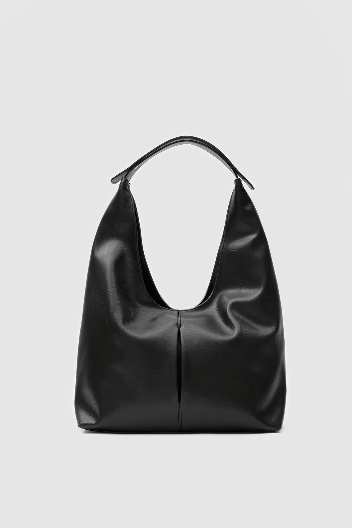 Zaura Salaş Omuz Çantası Siyah