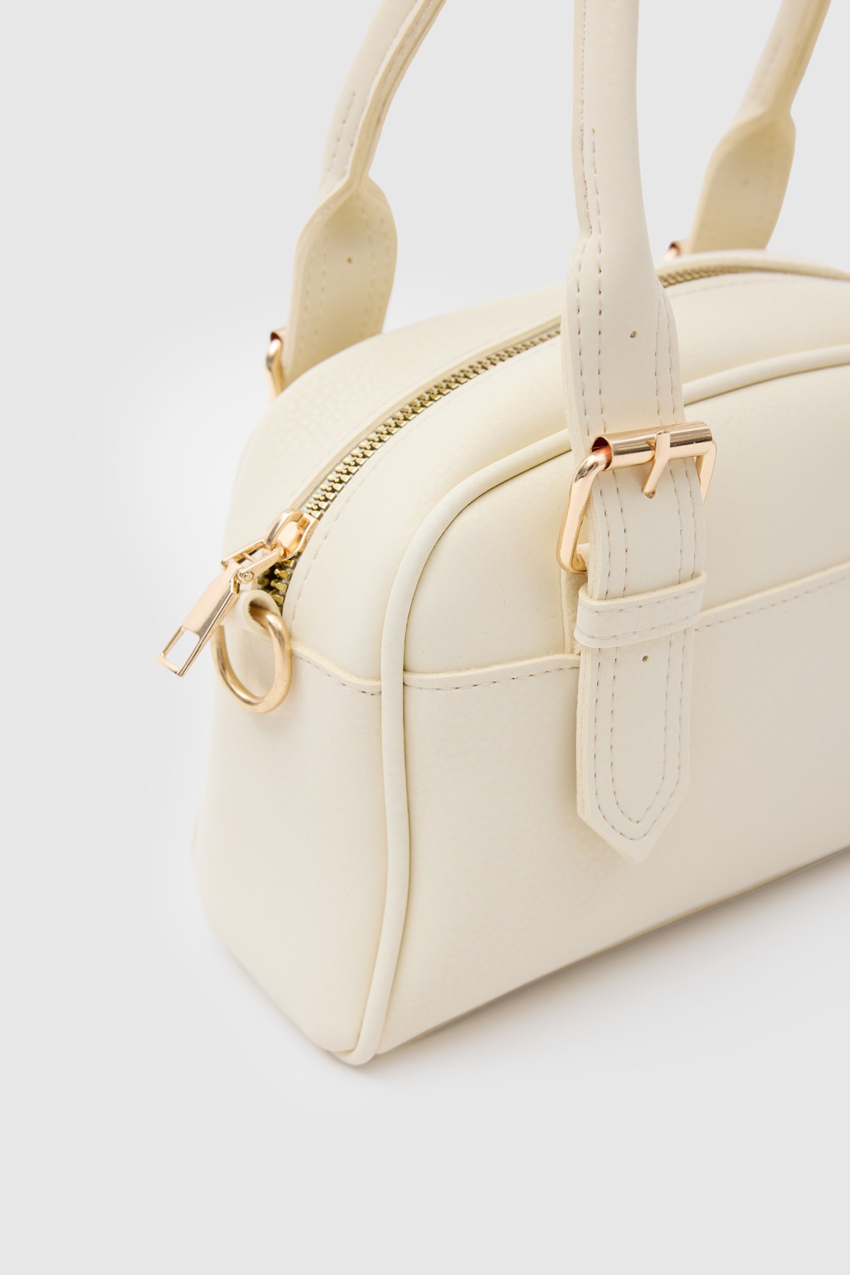 Saffiano Ayarlanabilir El ve Çapraz Çanta Butter Yellow