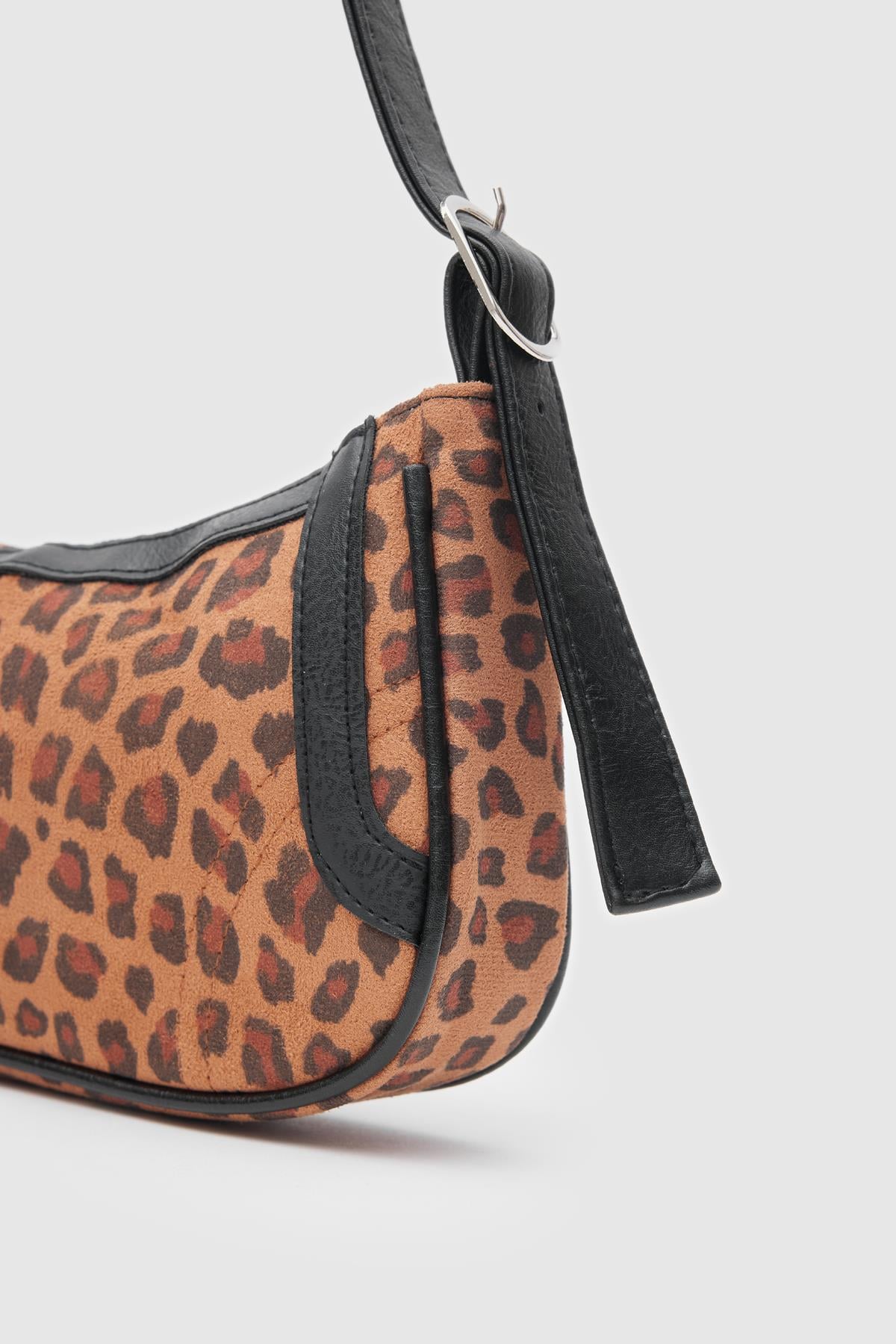 Fizy Baget Çanta  Leopar Desen
