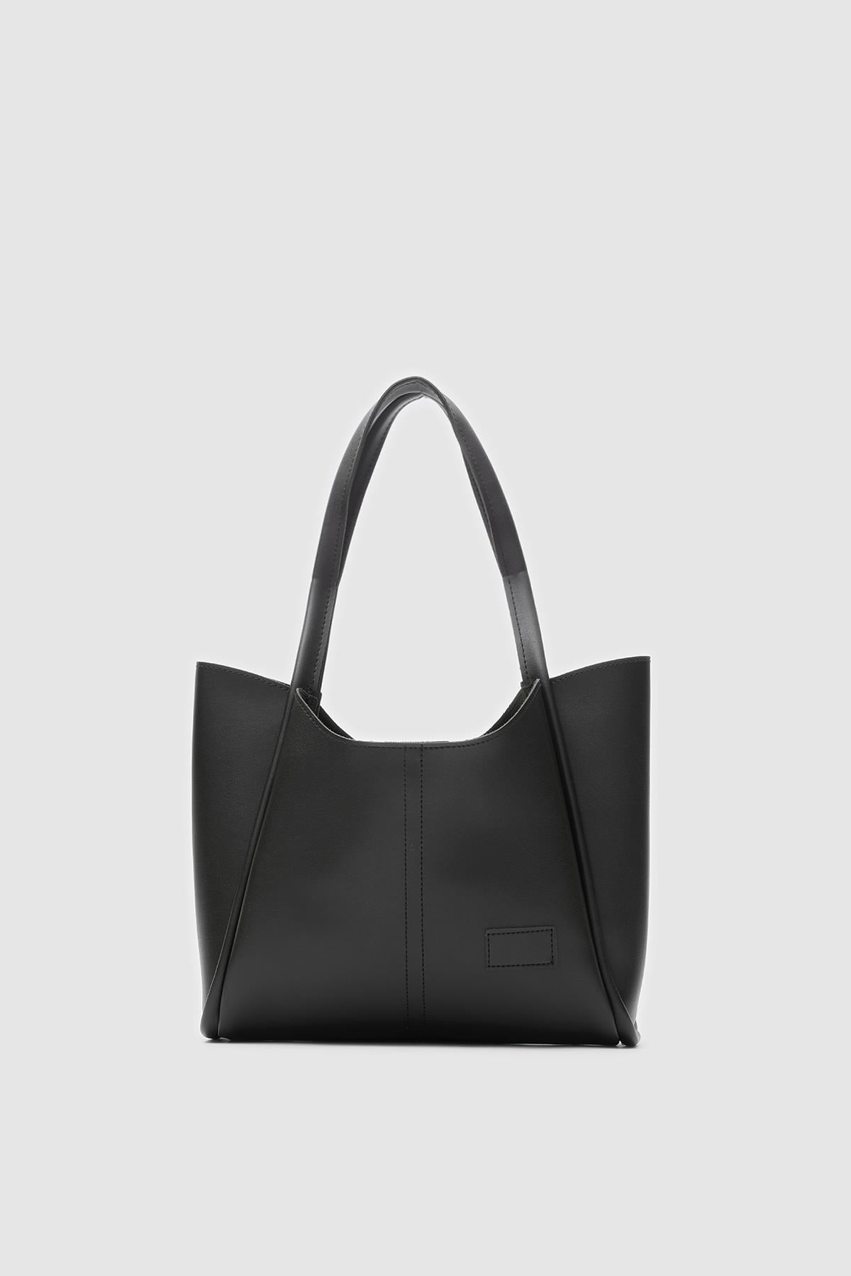 Halsey Cüzdanlı Omuz Çantası Siyah