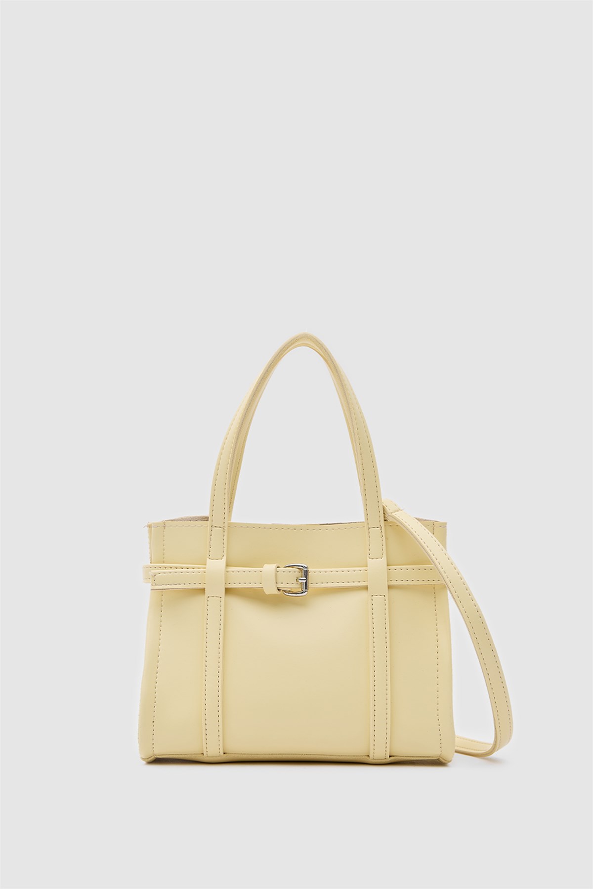 Bliss Chic El ve Çapraz Çanta Butter Yellow