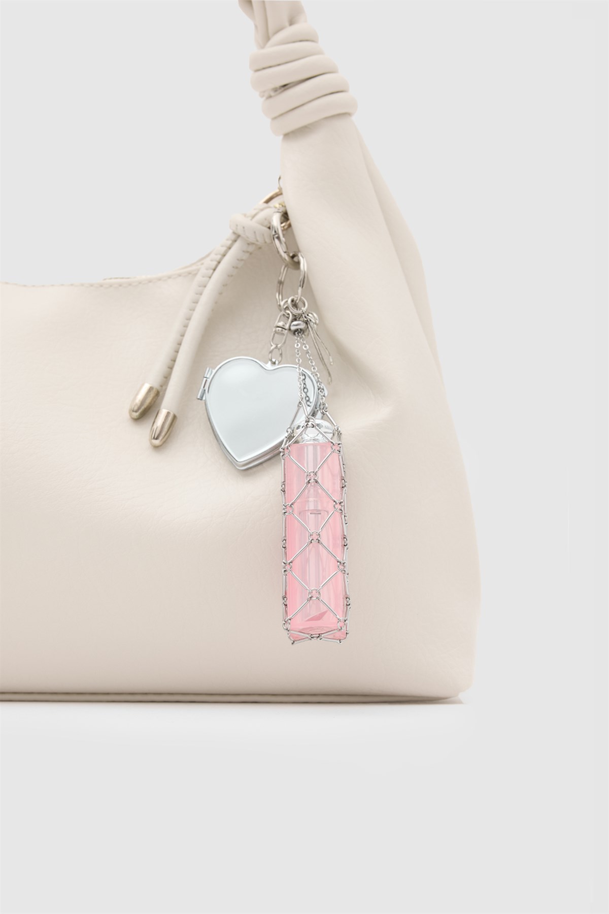 Lipstick Gloss Kalpli Charm Gümüş