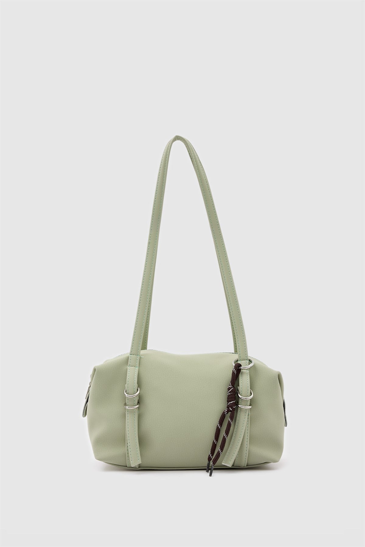 Gia Charmlı Oval Çanta Mint