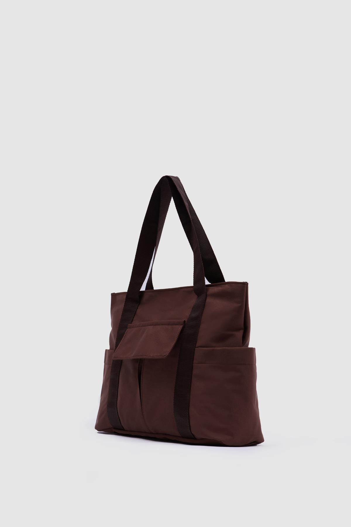 Pettit Bigger Tote Çanta Kahverengi