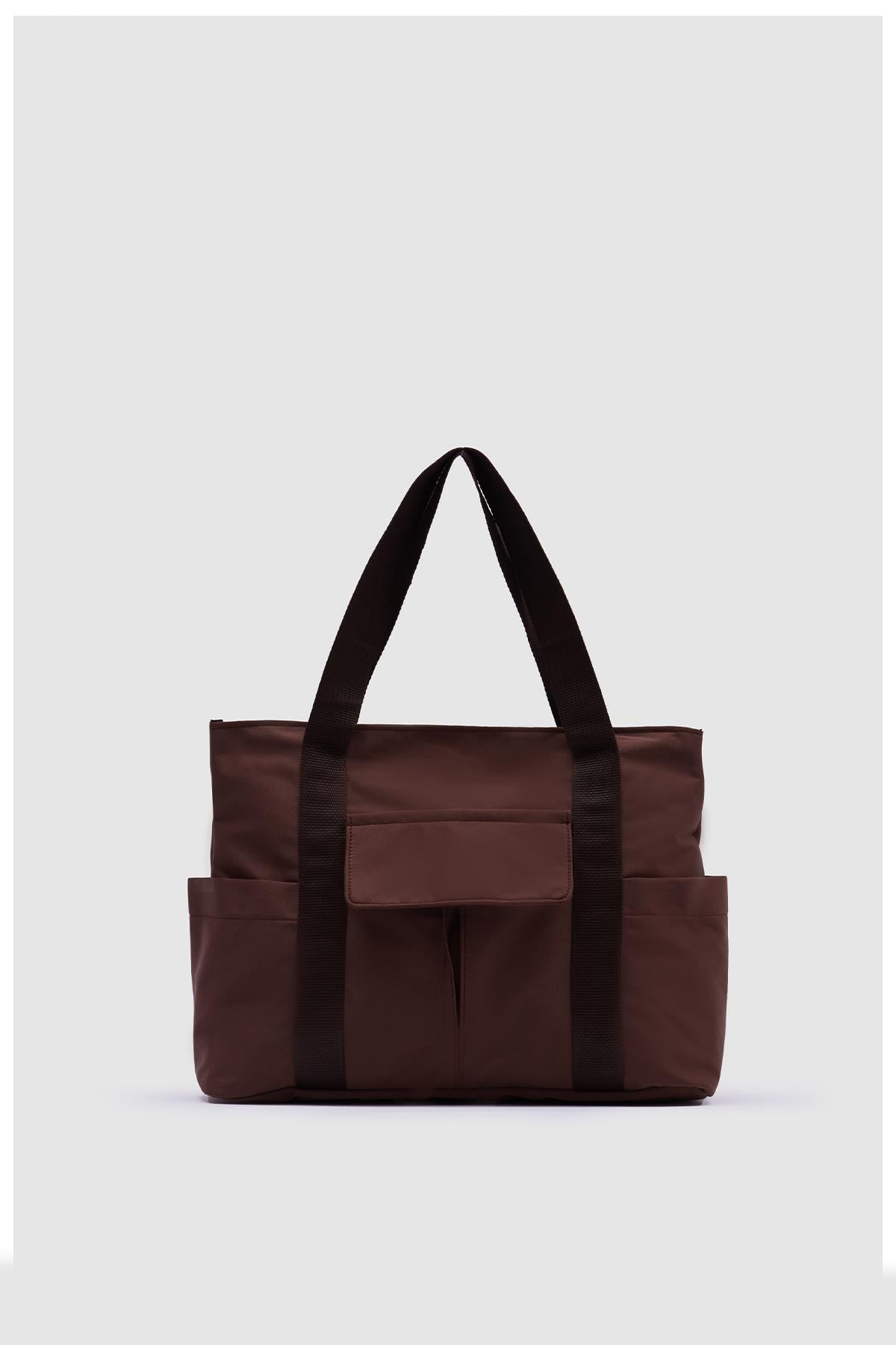 Pettit Bigger Tote Çanta Kahverengi