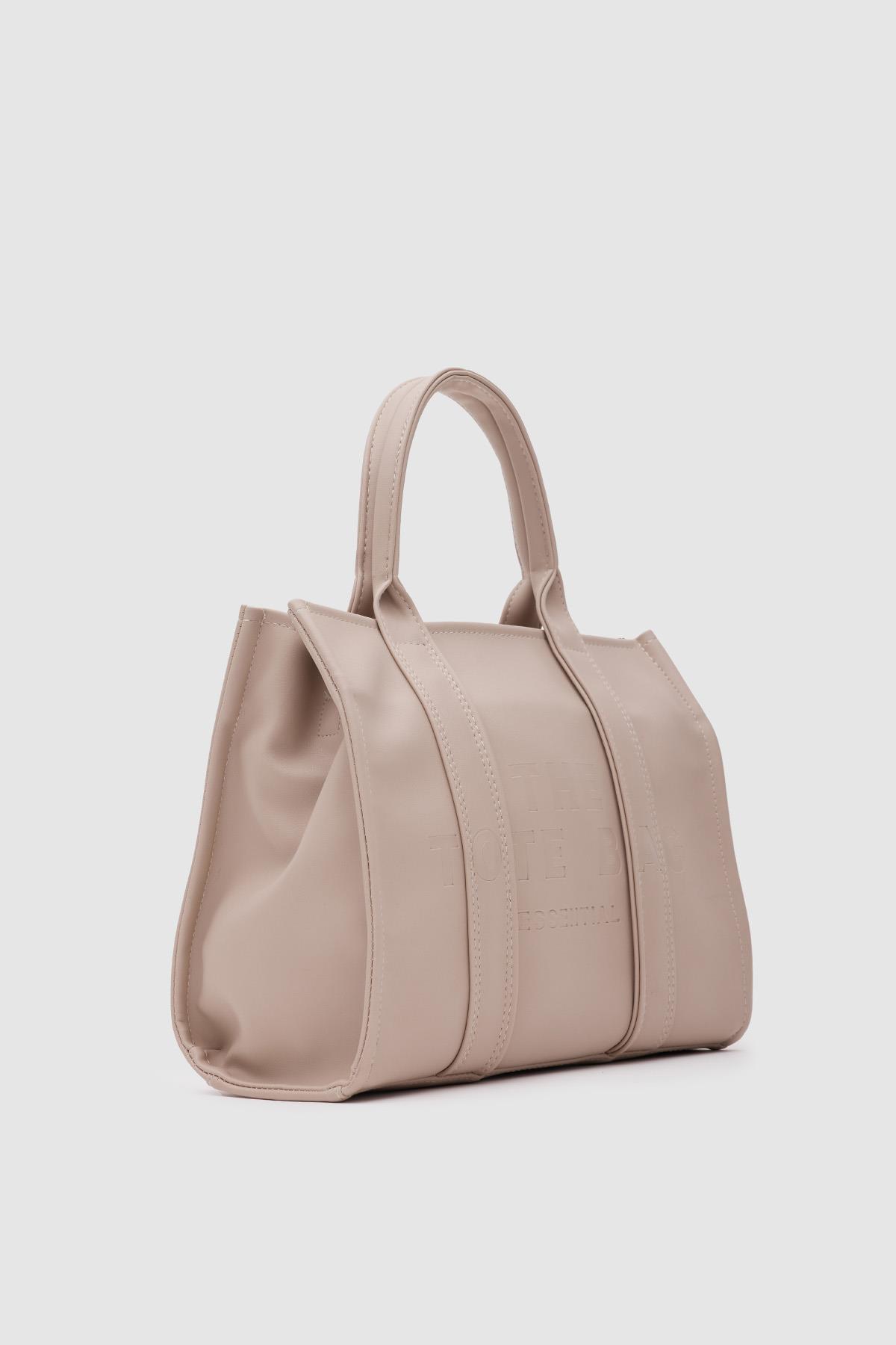 Shea Tote Çanta  Bej