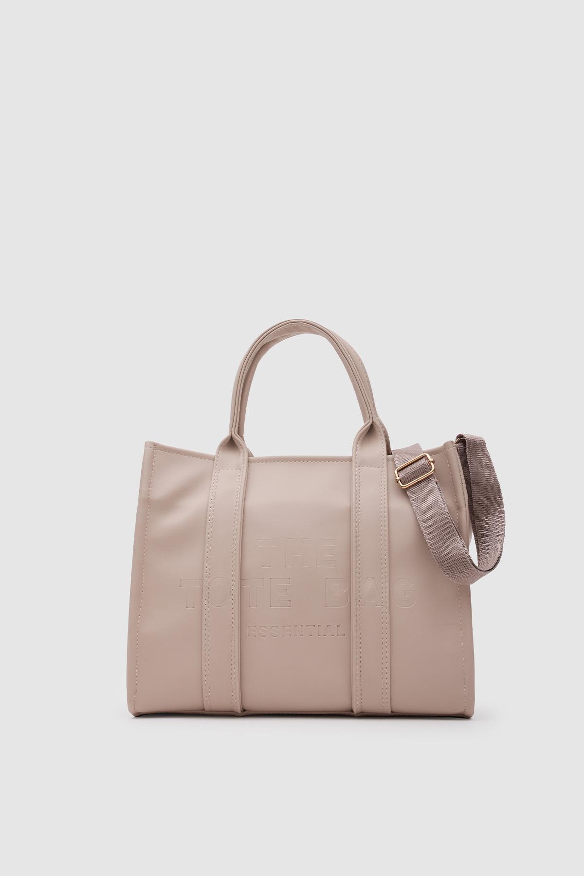 Shea Tote Çanta  Bej