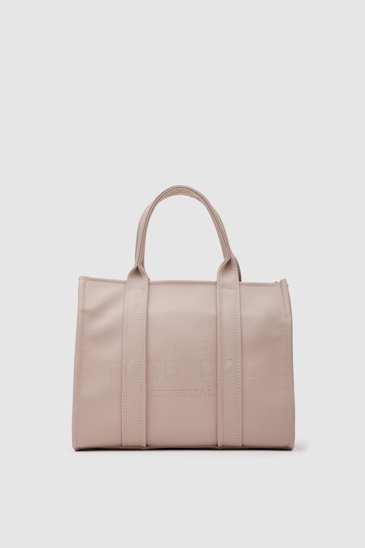 Shea Tote Çanta  Bej