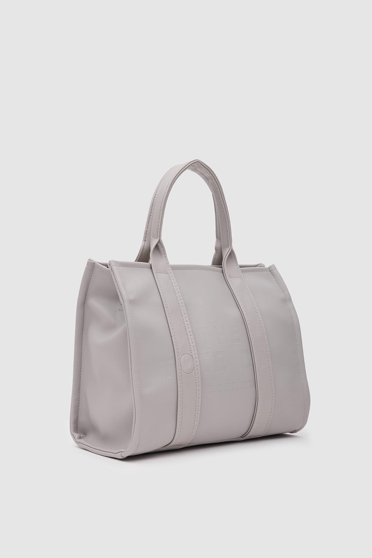 Shea Tote Çanta  Gri
