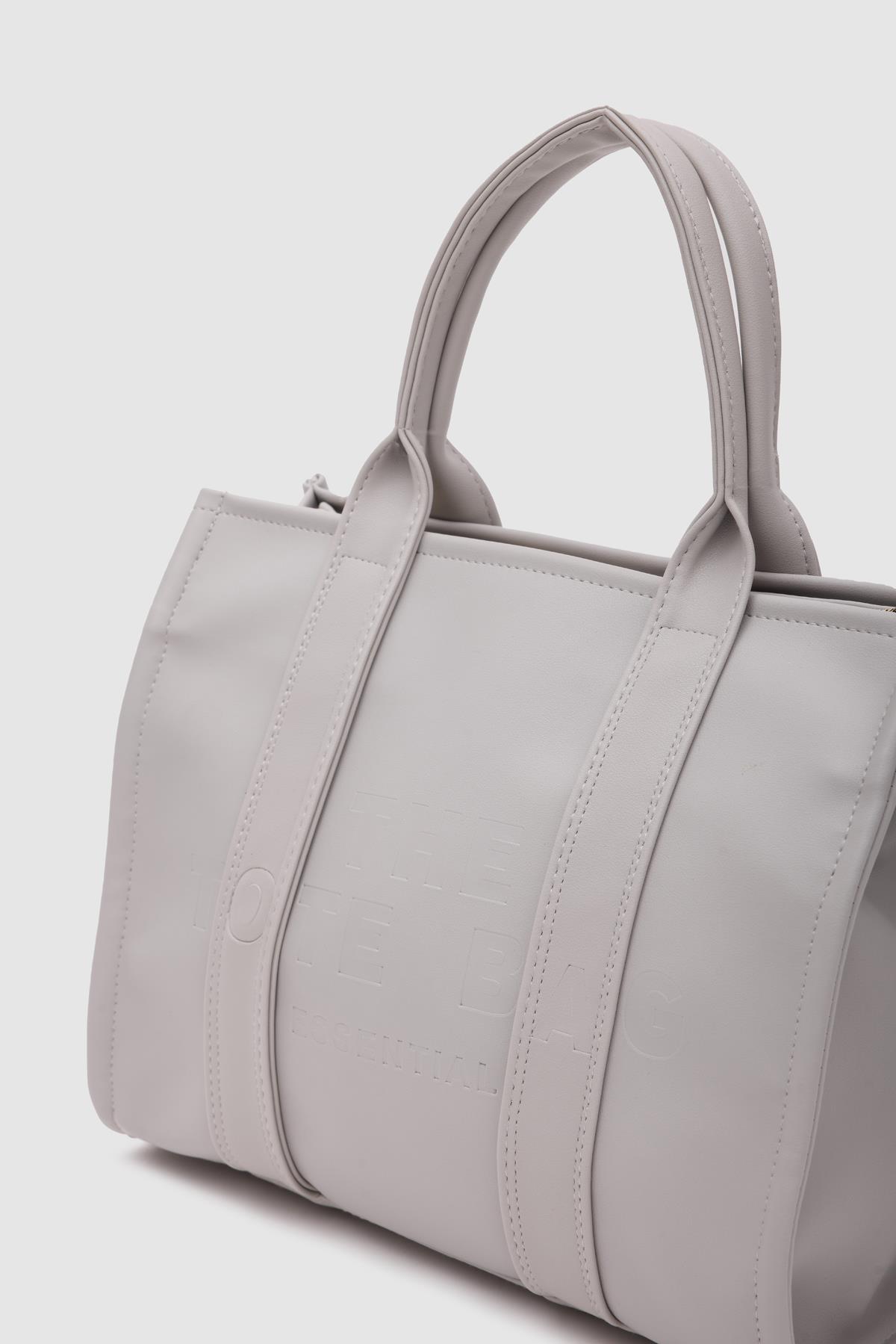 Shea Tote Çanta  Gri