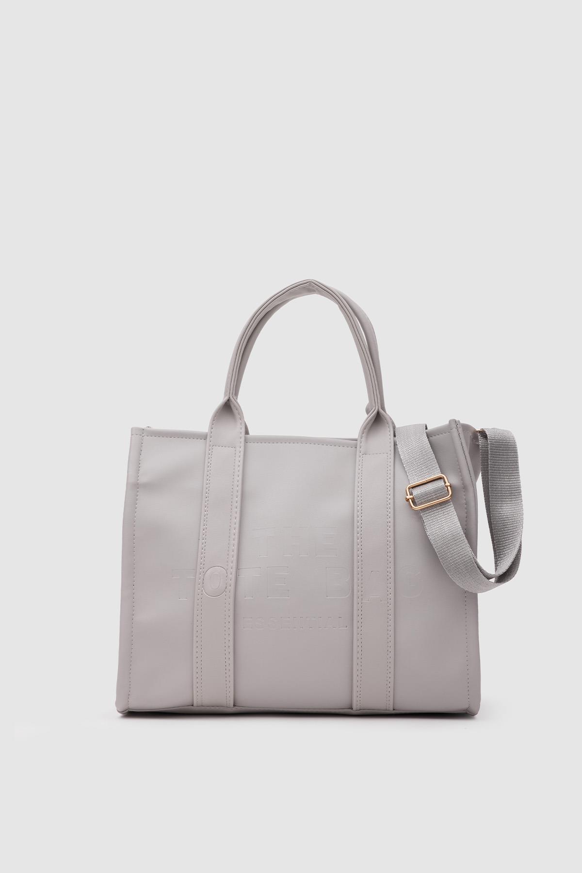 Shea Tote Çanta  Gri