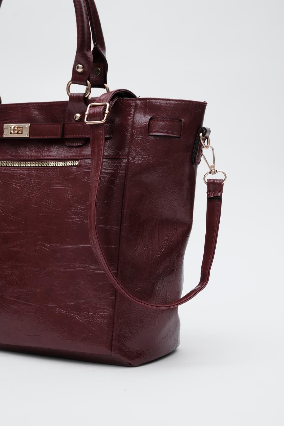 Boho Omuz Çantası  Bordo