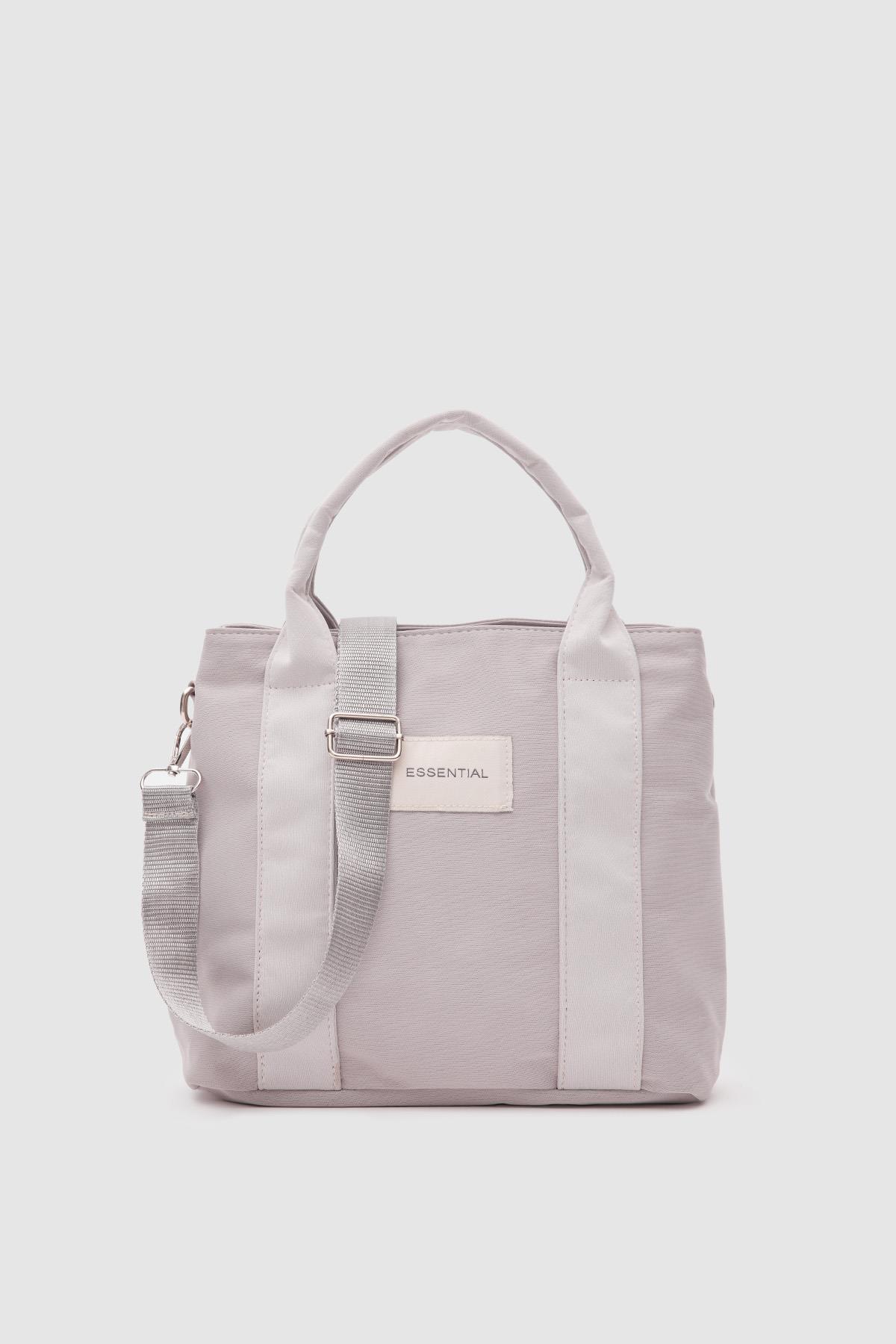 Hope Midi Tote Bag Gri