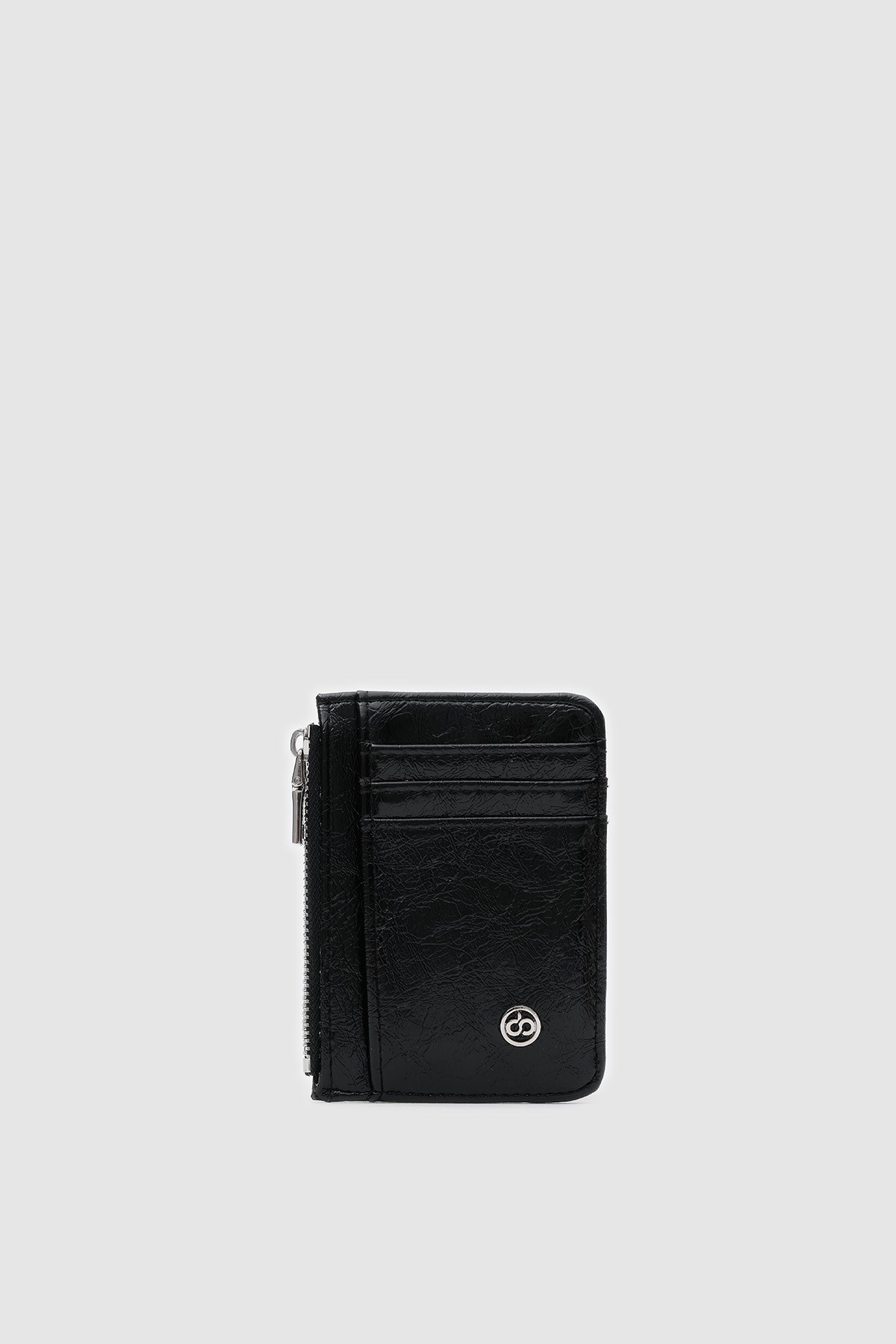 Carry Kapaklı Kadın Kartlık Siyah