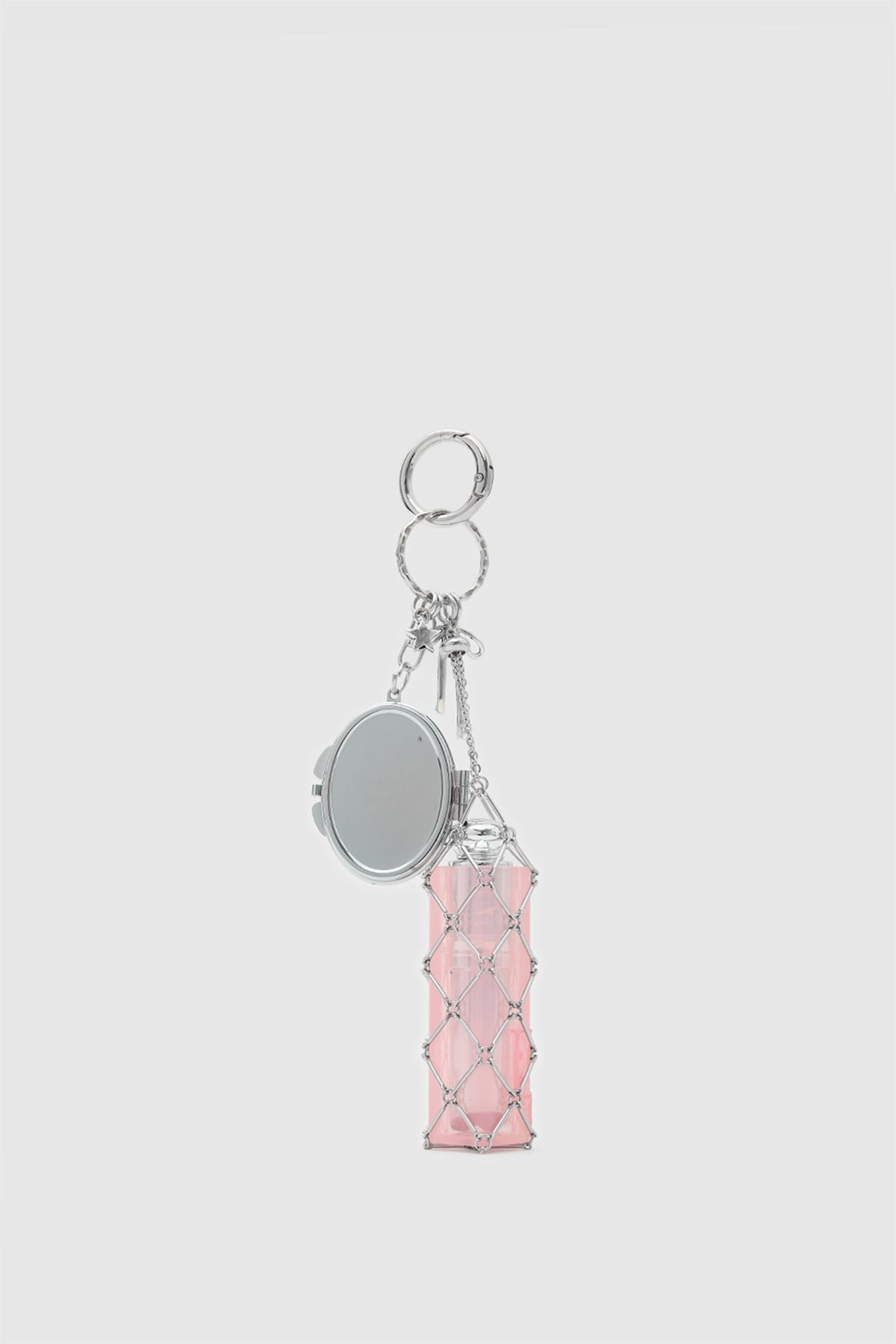 Lipstick Gloss Yıldızlı Charm Gümüş