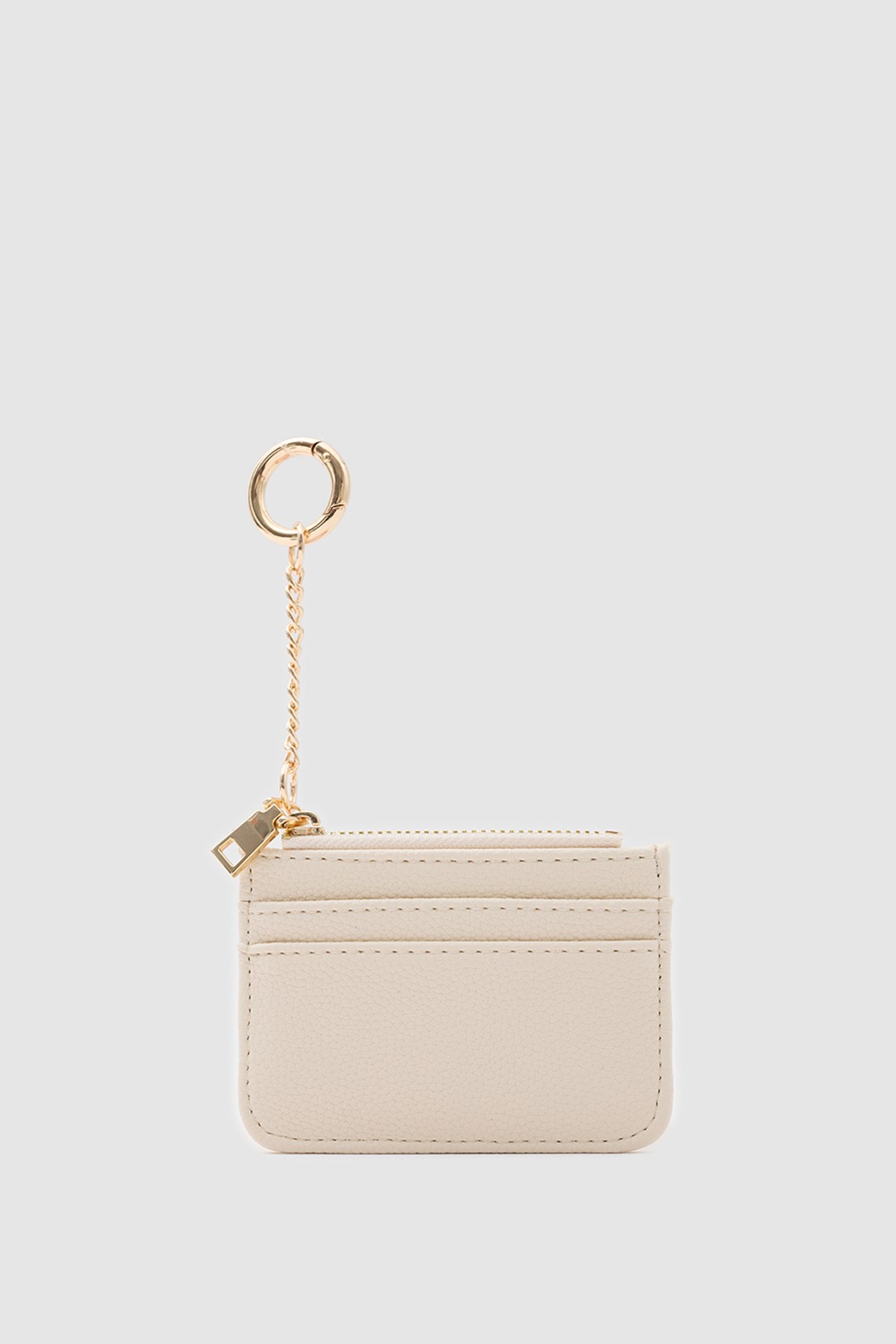 Nook Fermuarlı Charm Kartlık Krem