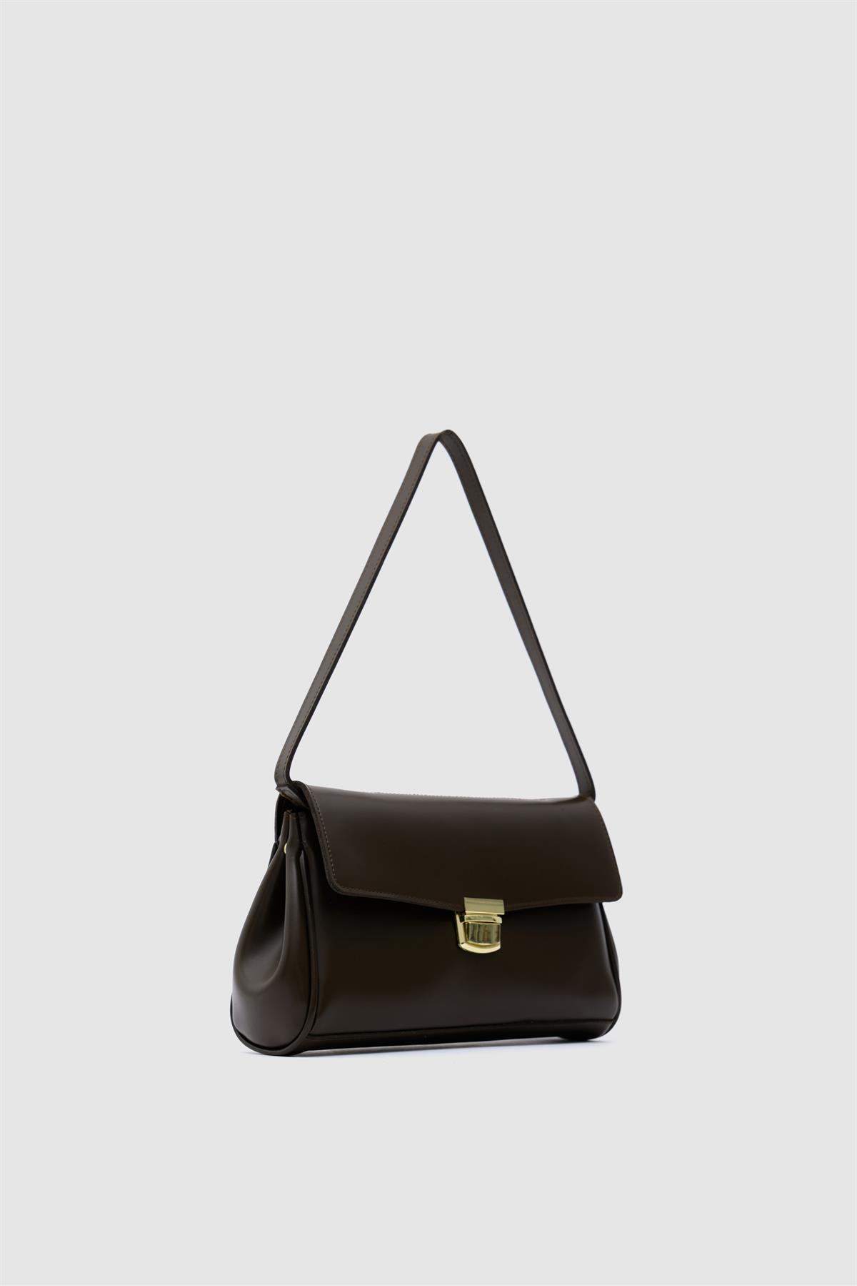 Lauren City Baget Çanta Kahve