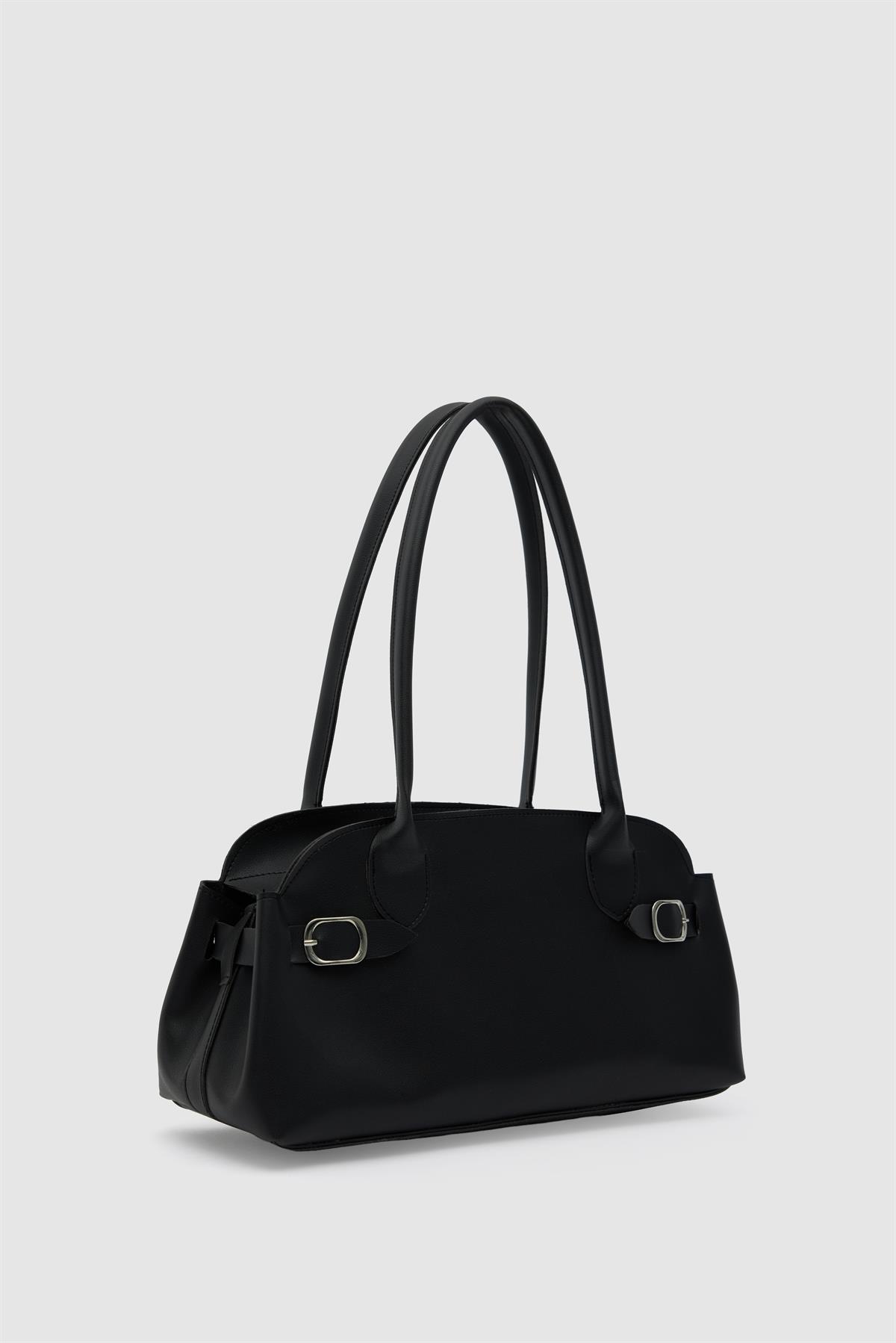 Andiamo Vintage Baget Çanta Siyah