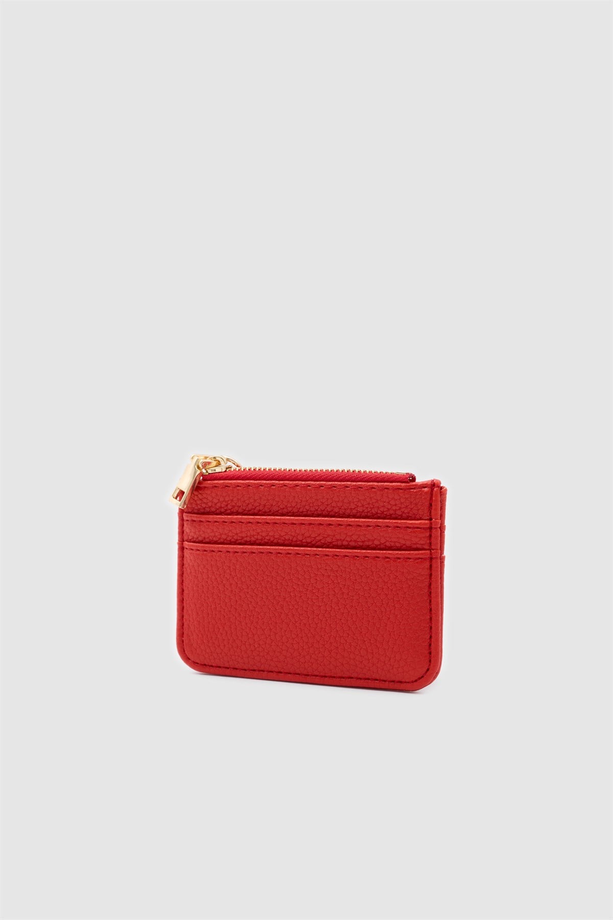 Nook Fermuarlı Charm Kartlık Kırmızı