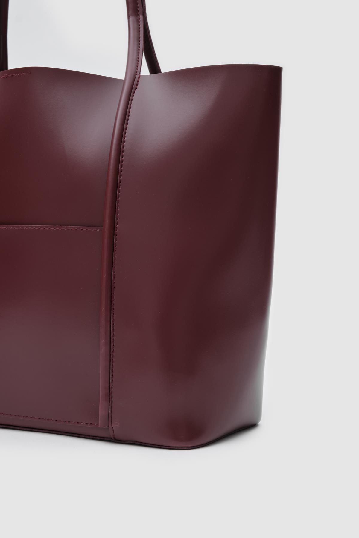 Pax Big Size Omuz Çantası Bordo