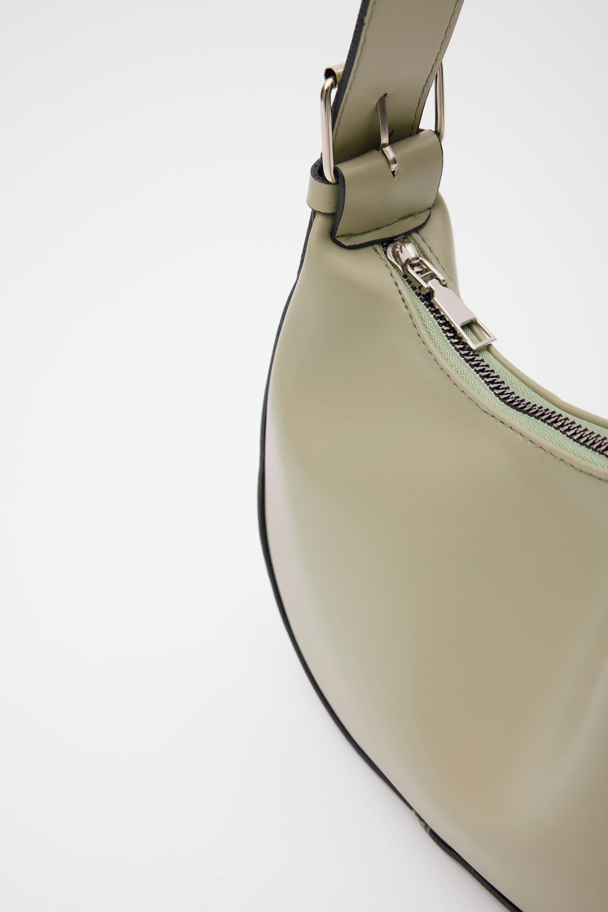 Giu Oval Baget Çanta Mint