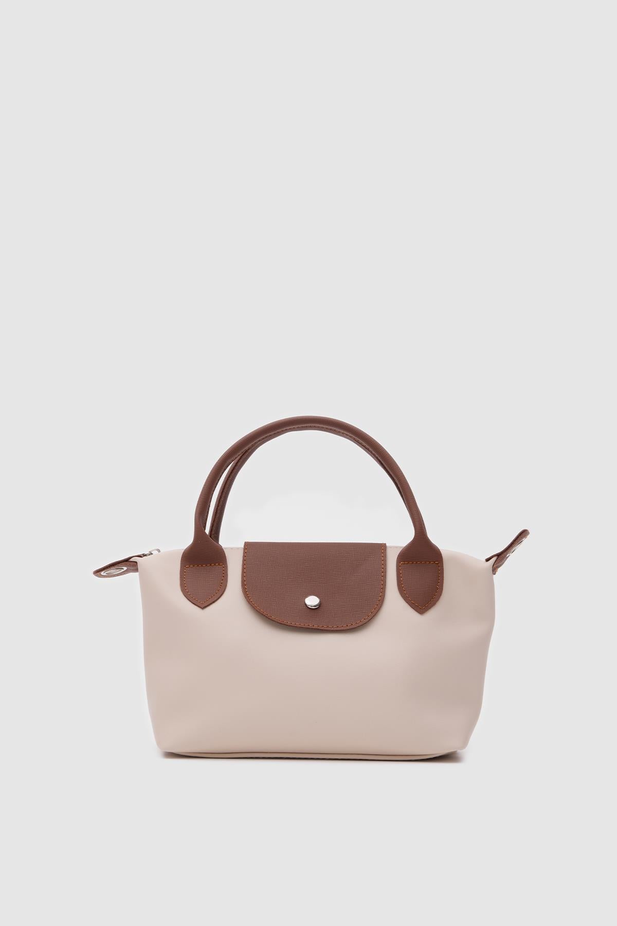 S Omuz Çantası Tiger Bej