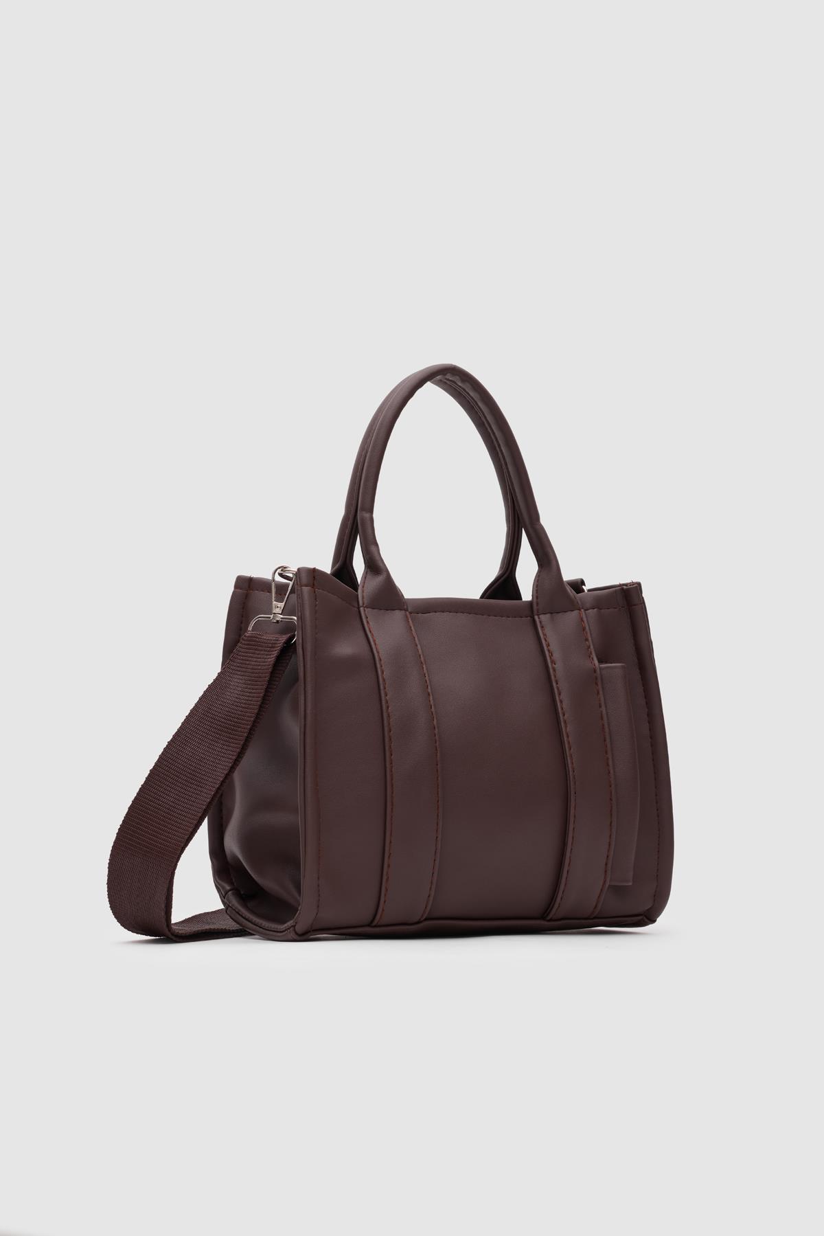 Miles Tote Bag  Acı Kahve