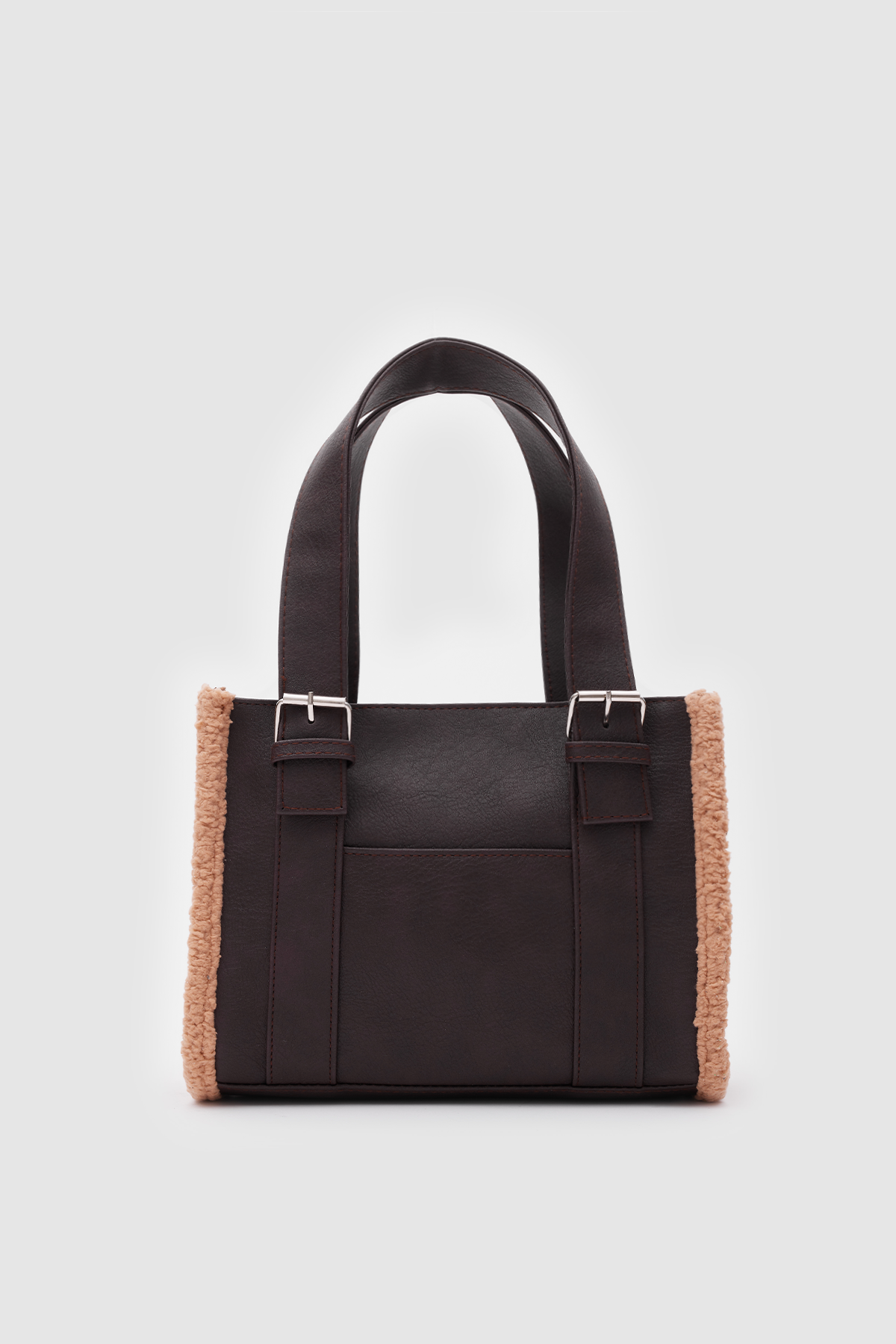 Kate Teddy Tote Bag Acı Kahve