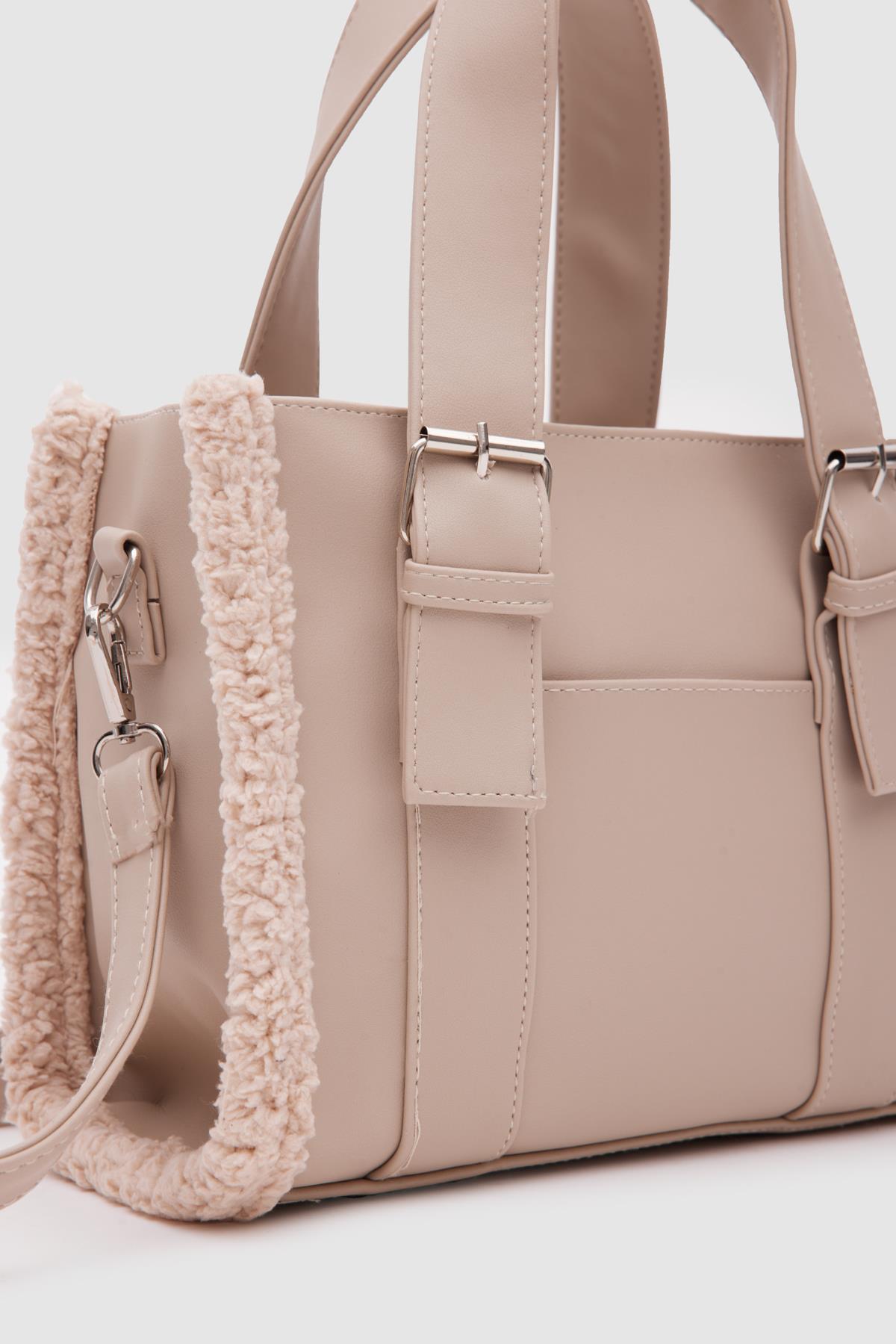 Kate Teddy Tote Bag Bej
