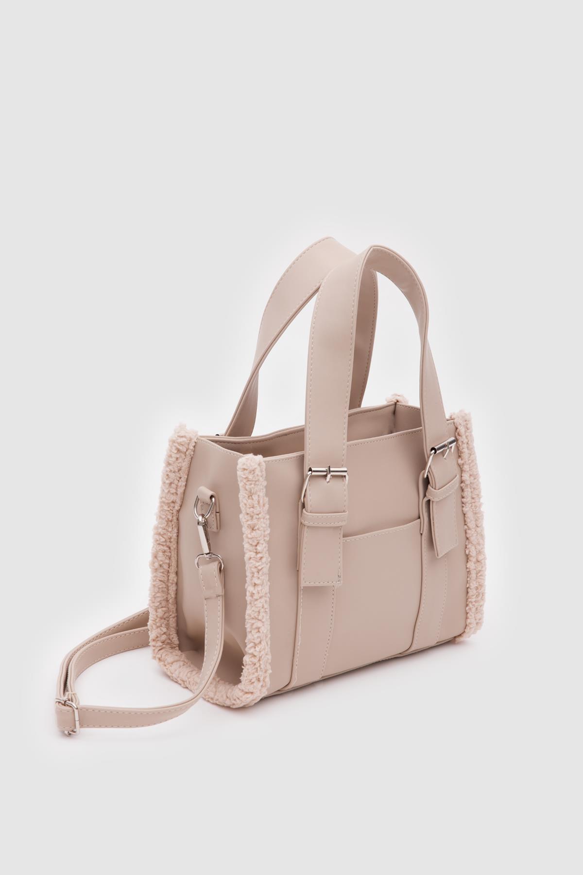 Kate Teddy Tote Bag Bej
