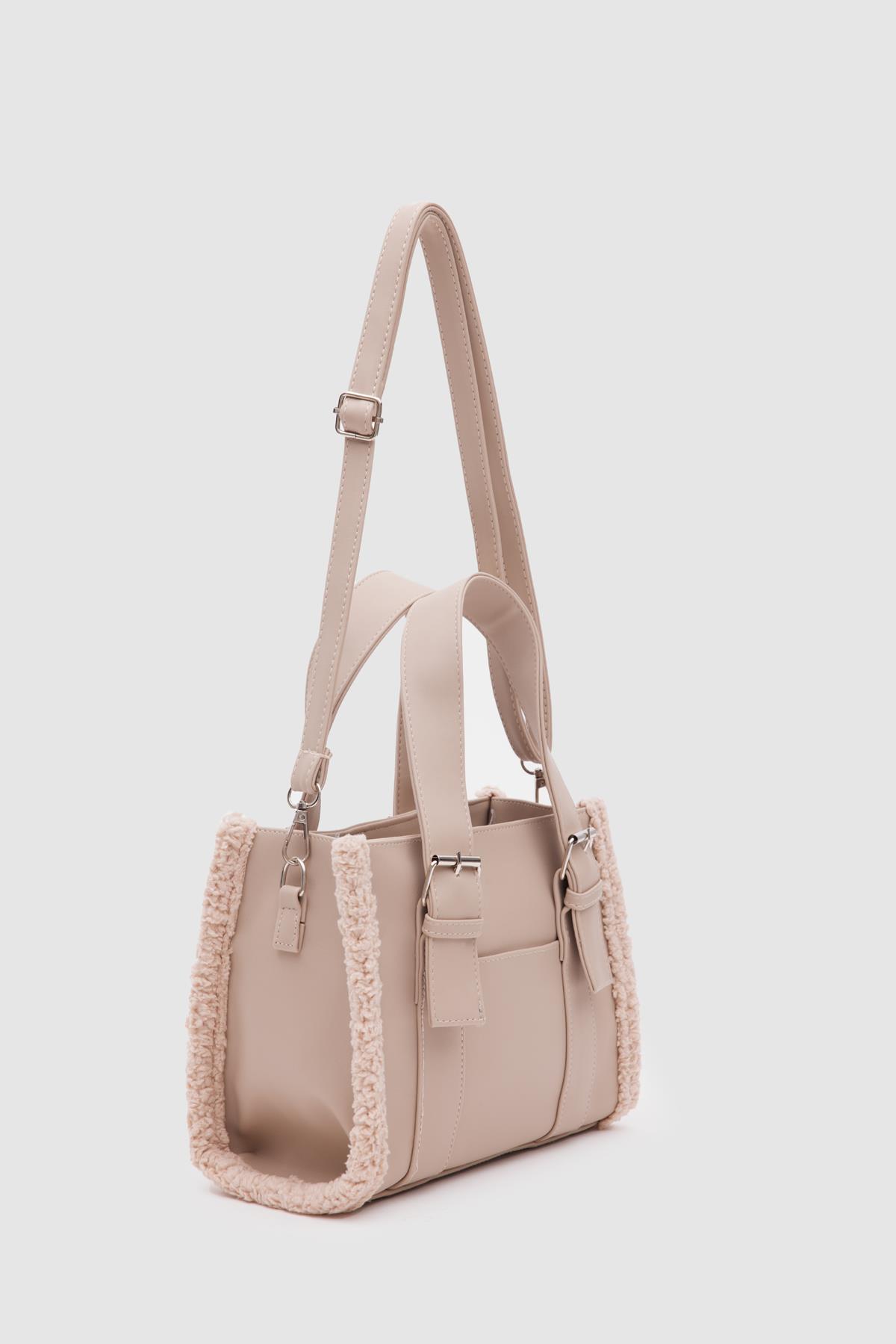 Kate Teddy Tote Bag Bej