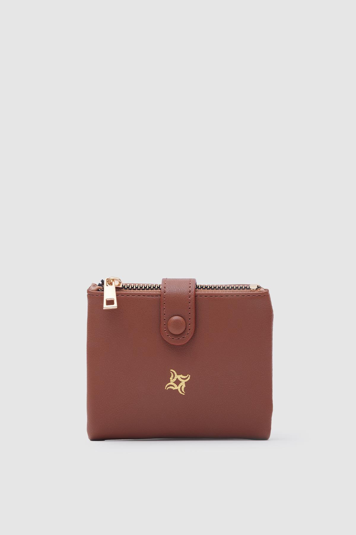 Lola Çıtçıtlı Cüzdan  Taba