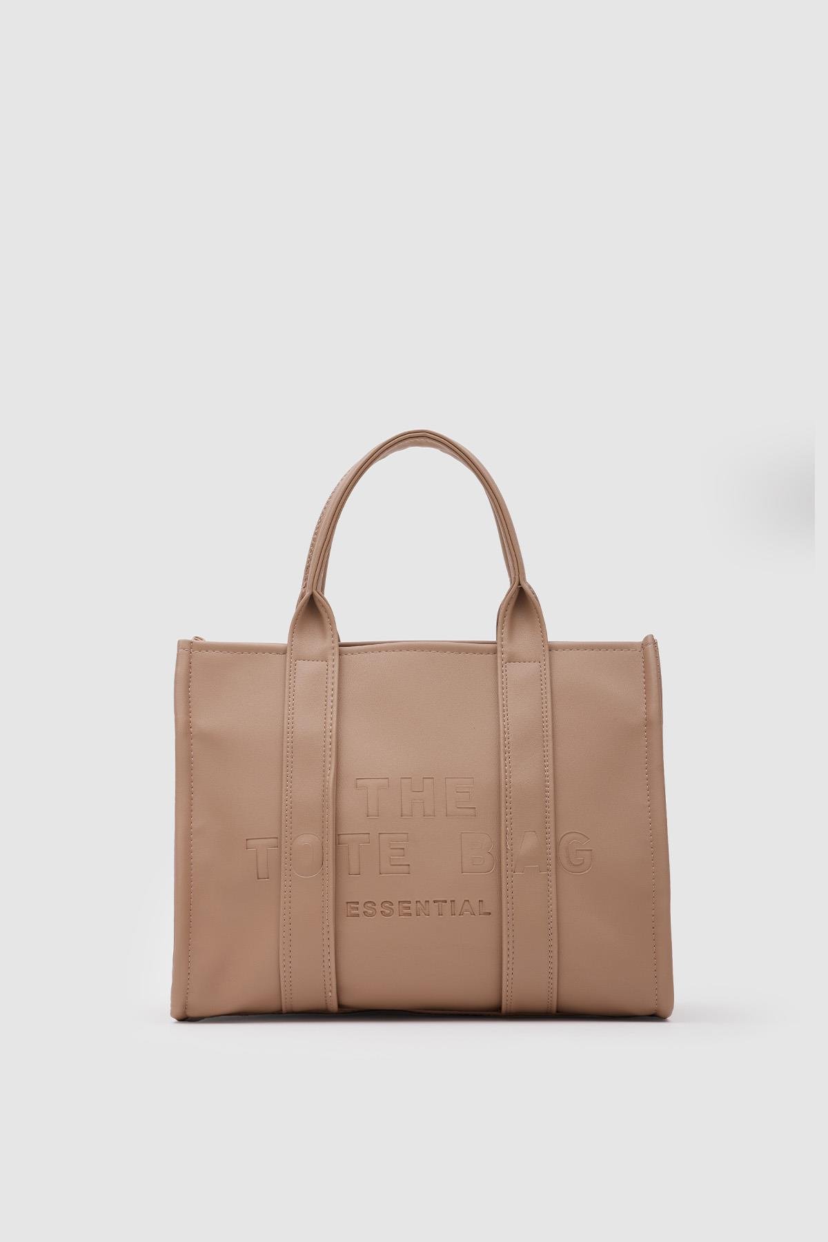 Shea Tote Çanta Vizon | Shule Bags