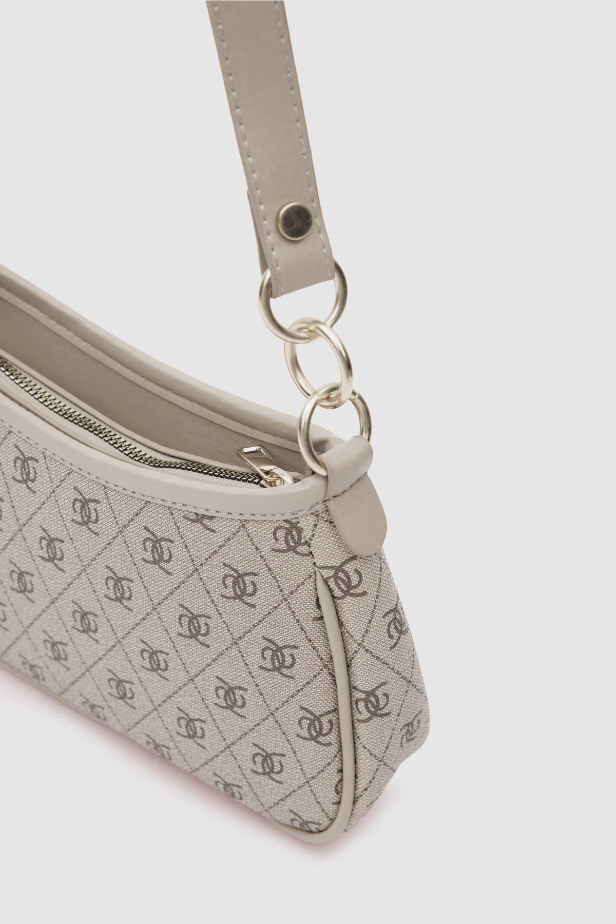 Farme Monogram Baget ve Çapraz Çanta Bej · 11