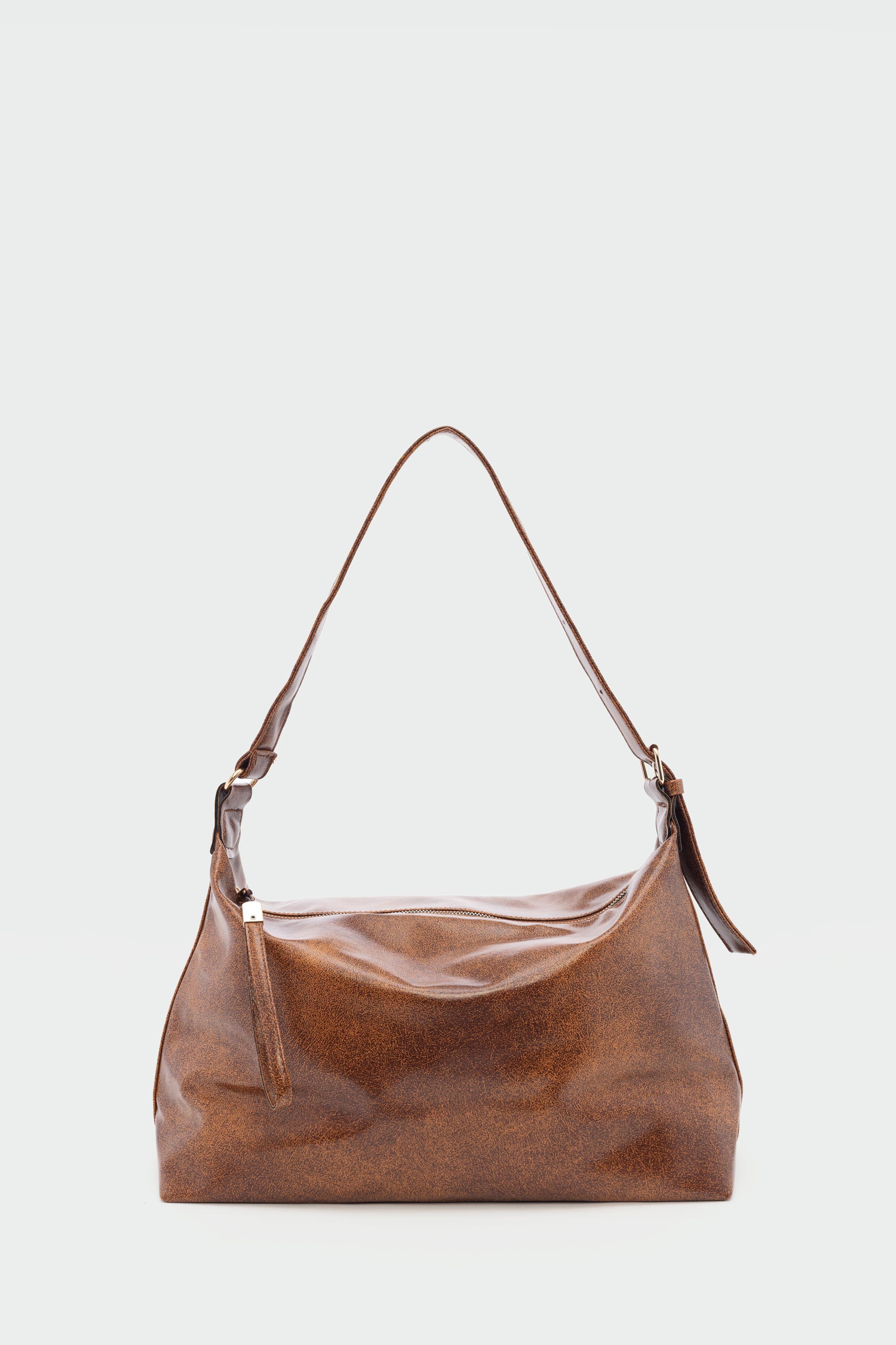 Gabrielle Salaş Omuz Çantası Taba | Shule Bags