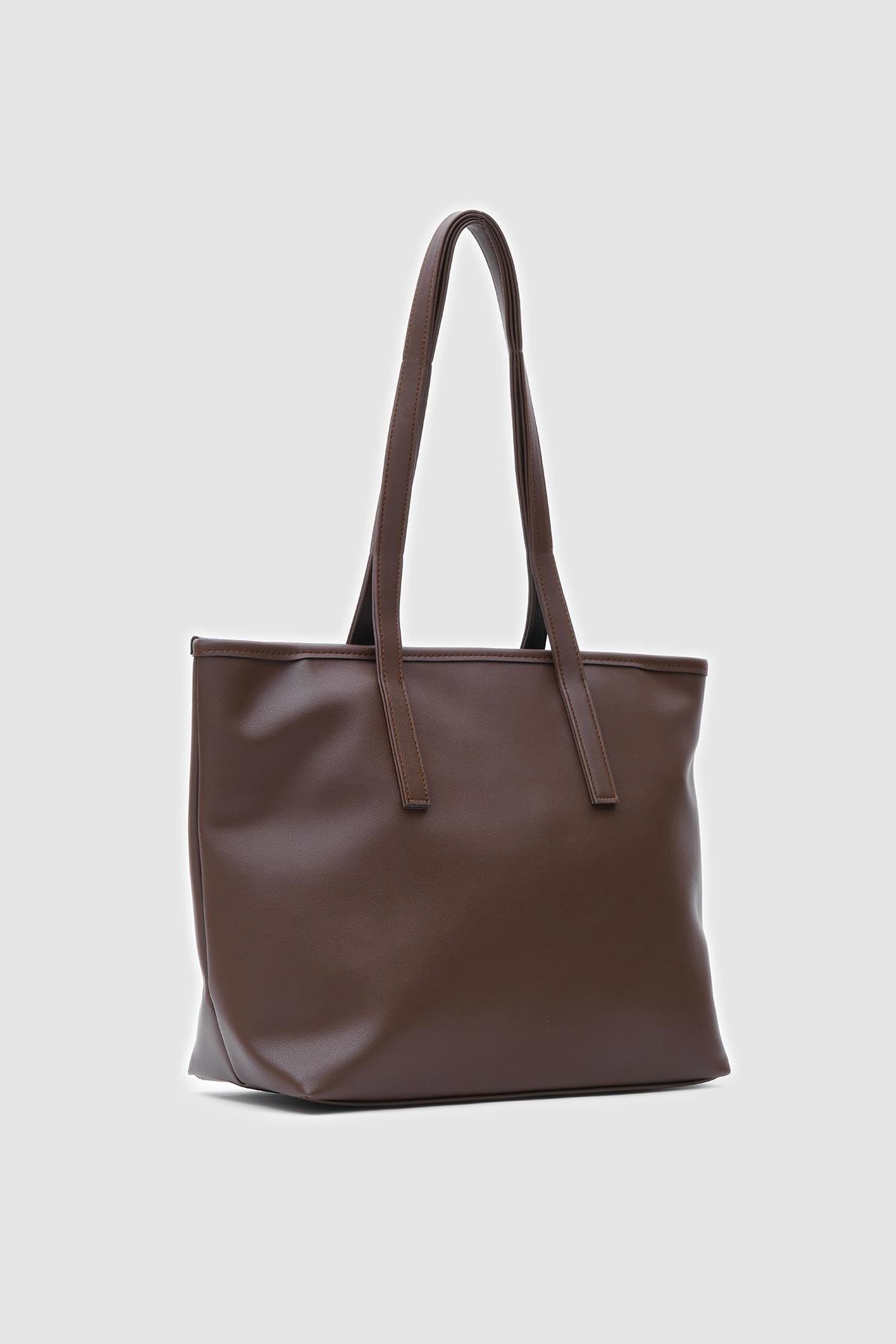 Golden Omuz Çantası Acı Kahve | Shule Bags