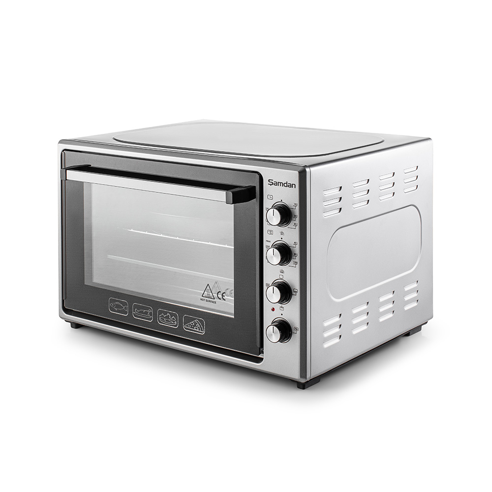 70 Lt. Çift Camlı Fanlı Ve Lambalı Mini/Midi Fırın