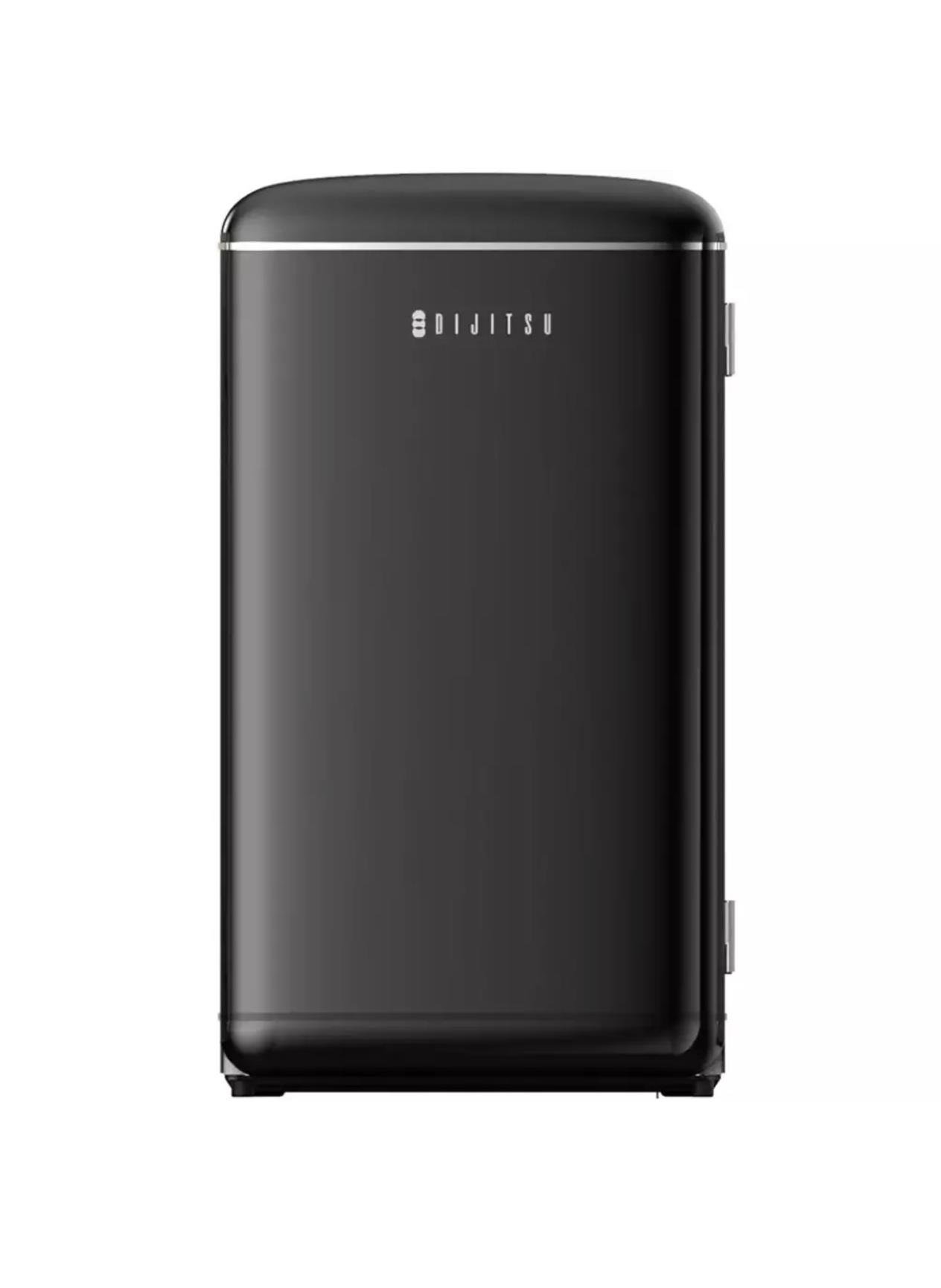 Dijitsu DB120RBL Retro 93 Litre Tek Kapılı Mini Buzdolabı - Siyah