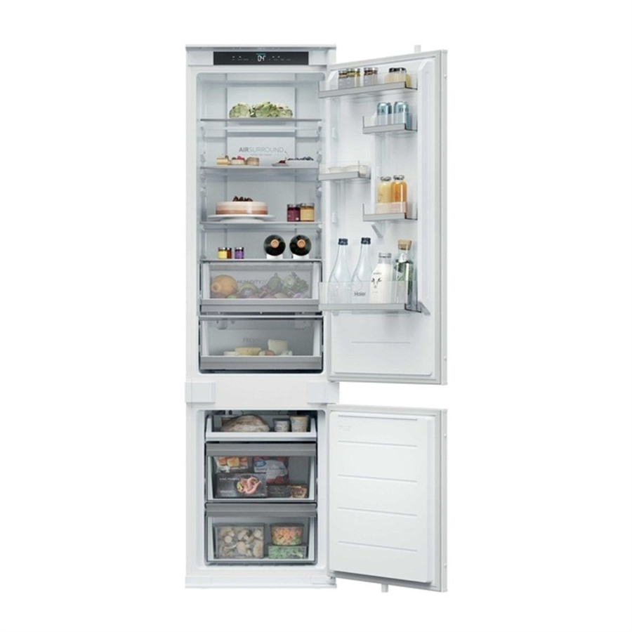 HAIER HBQW5519E ID TITANIUM 2 KOMBİ TİPİ ANKASTRE BUZDOLABI, 284 L, E ENERJİ SINIFI, TOTAL NO FROST SOĞUTMA TEKNOLOJ