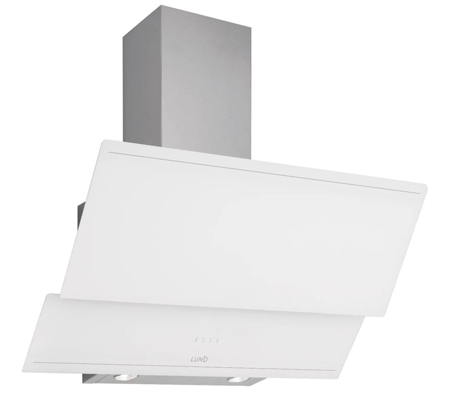 LUNO 3420.9.W02 - DOKUNMATİK KONTROL PANELİ, ALÜMİNYUM KASET FİLTRE, 450 M3 ÇEKİŞ GÜCÜ, LED AYDINLATMA,3 DEVİR, 90 CM,