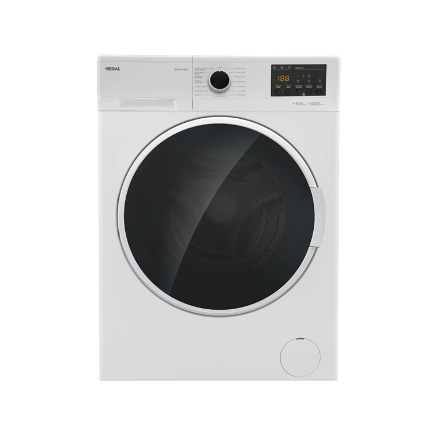 Regal KCM 91402 1400 Devir 9kg / 6 kg Kurutmalı Çamaşır Makinesi