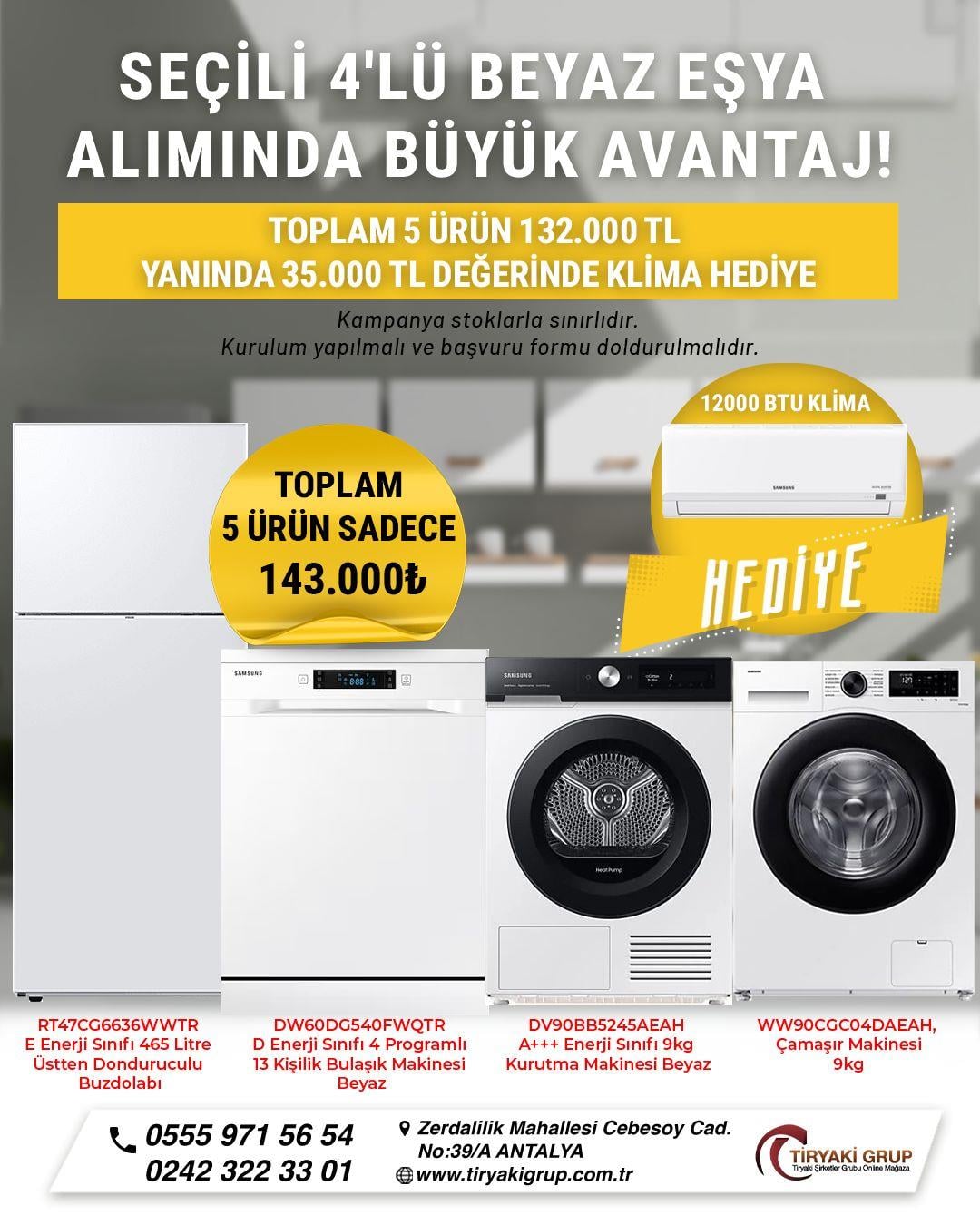 Samsung Mega Çeyiz Paketi