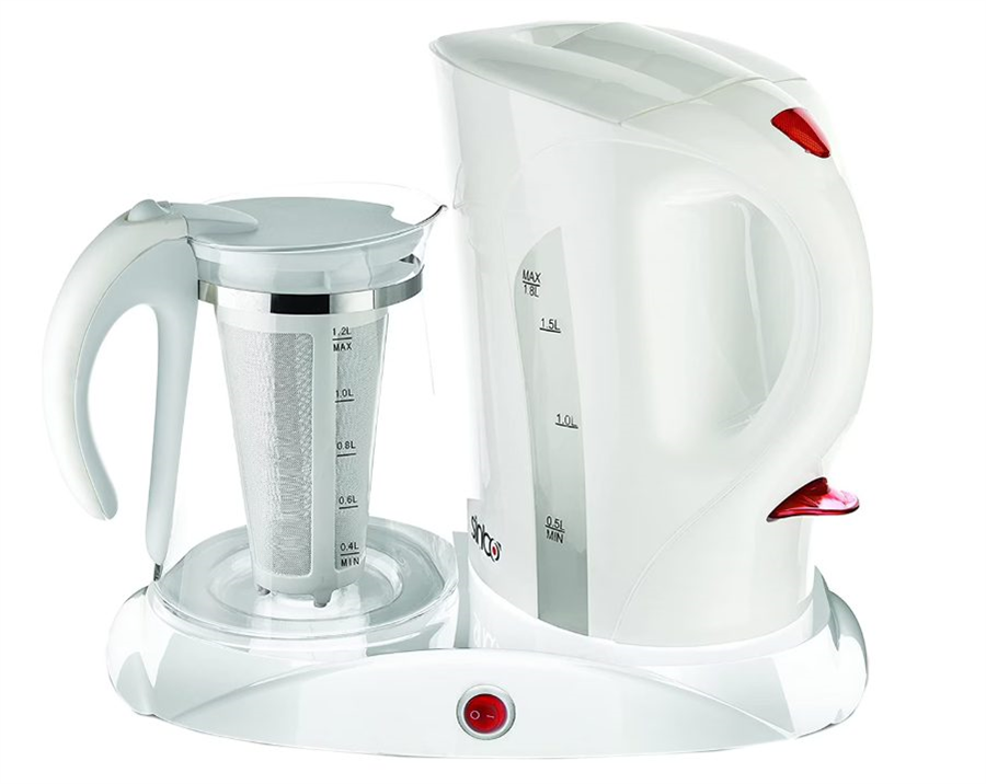 Sinbo SK-2389 2200 W Cam Demlikli Çay Makinesi