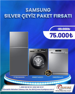 Samsung Silver Çeyiz Paketi Fırsatı