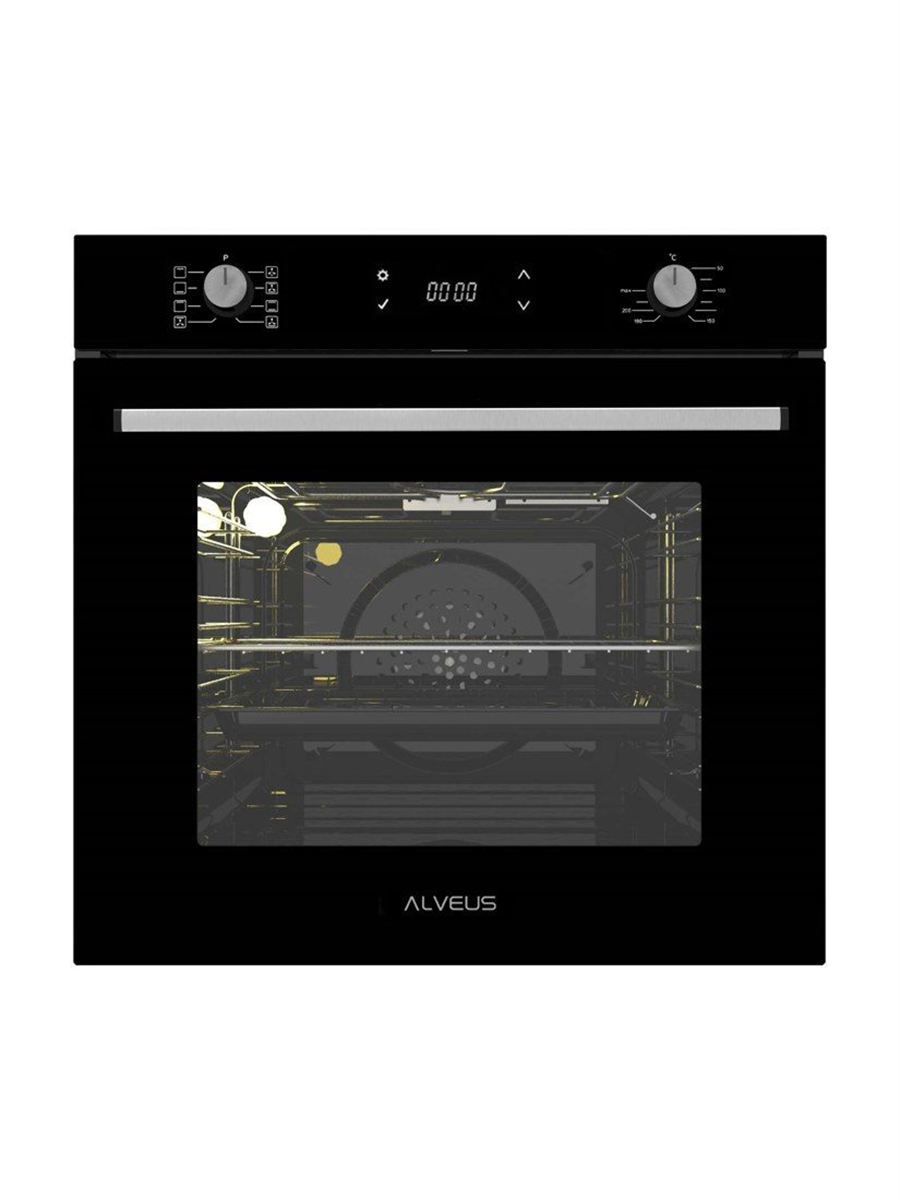 ALVEUS MFA 627 M DİJİTAL TURBO SIYAH ANK Ankastre Fırın