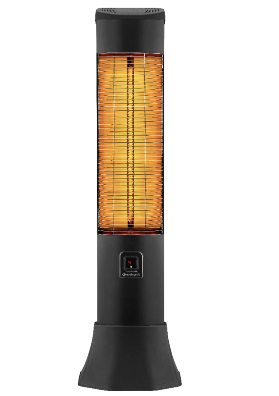 Eminçelik HS 1618 RC 1800 W Uzaktan Kumandalı Kule Tipi Infrared Isıtıcı