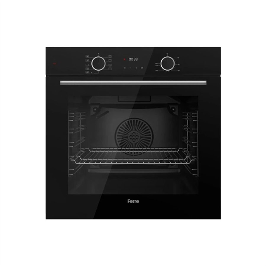 FERRE XE63CS FRYART SİYAH ANKASTRE FIRIN (0+9 KONUM)